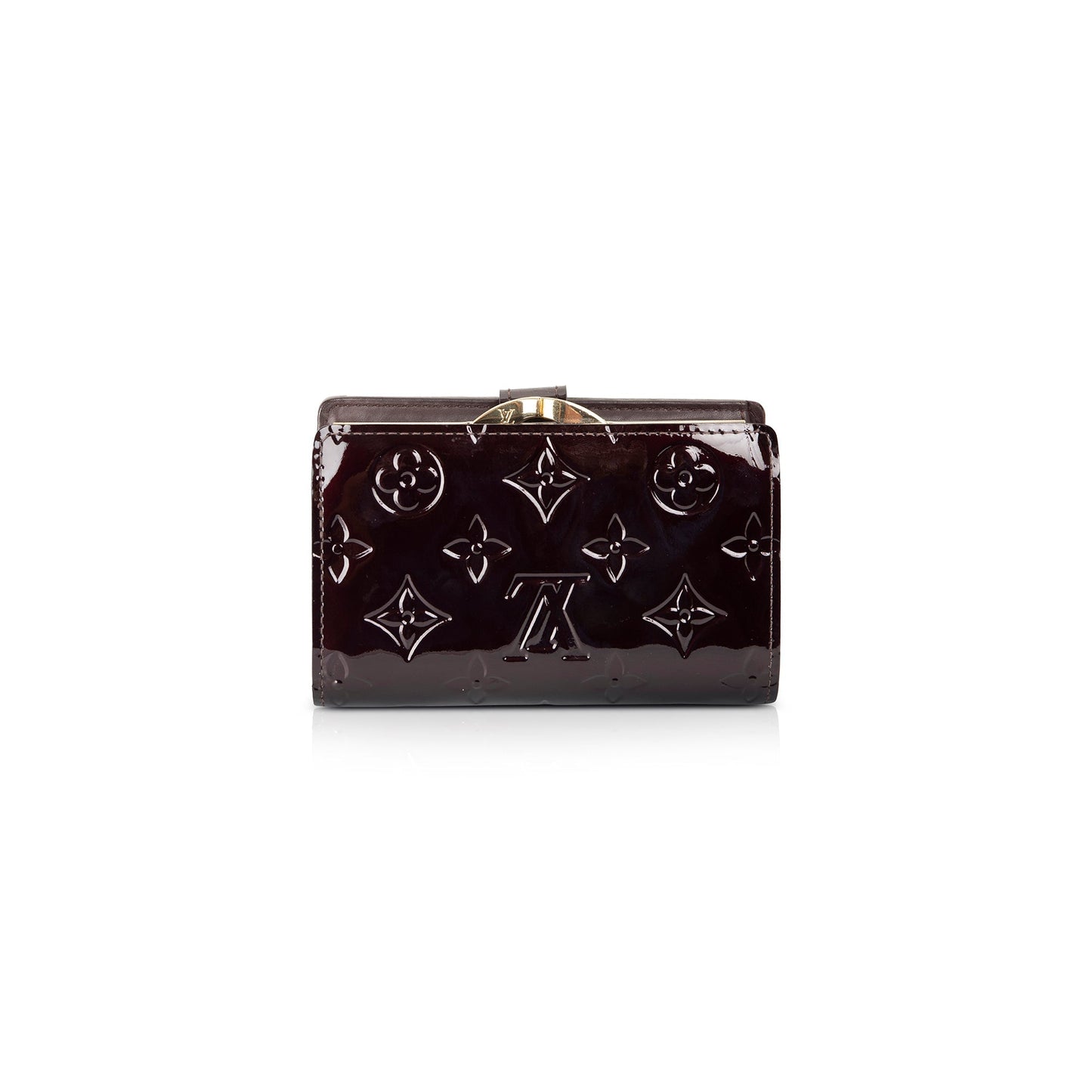 Louis Vuitton Monogram Vernis Patent Leather French Purse Wallet