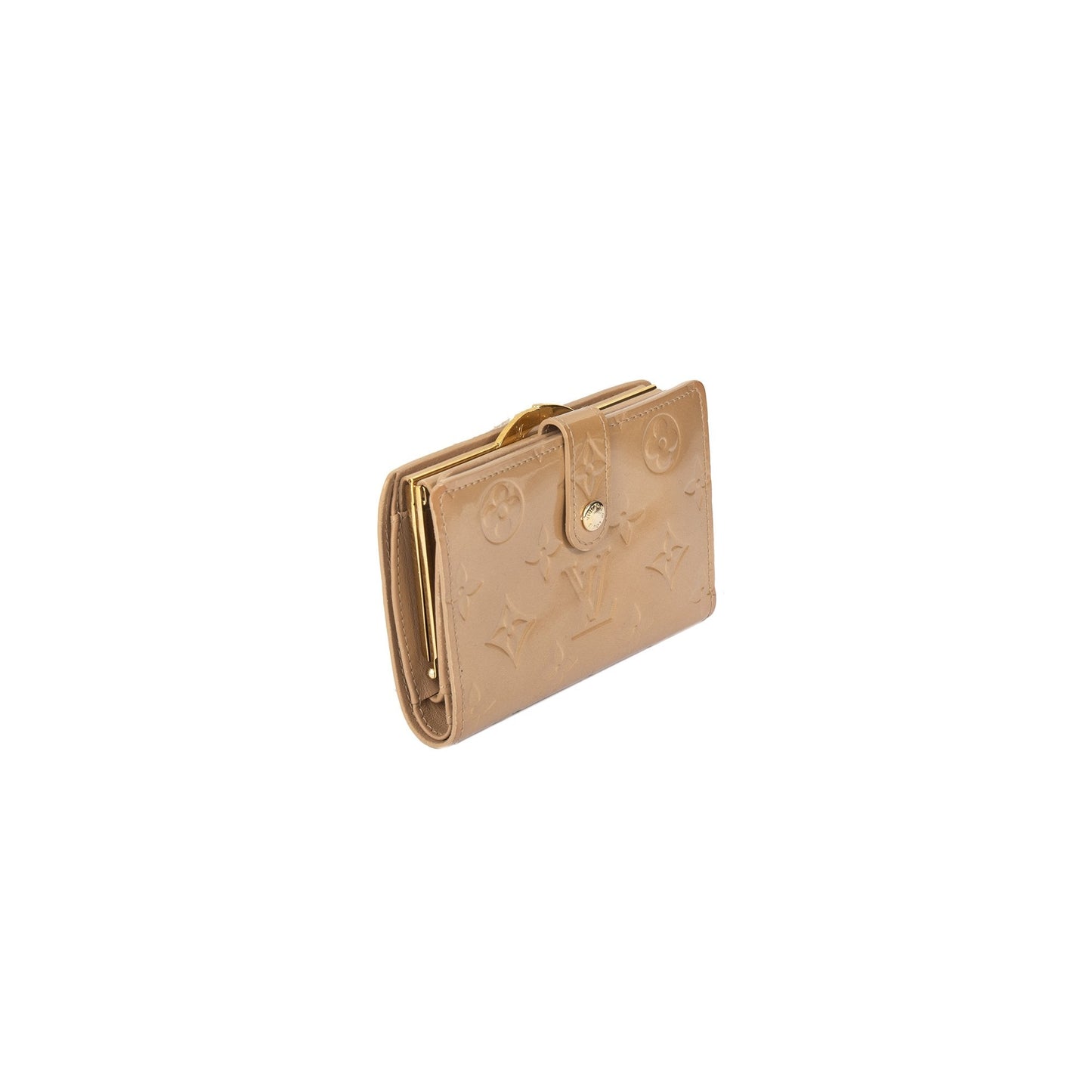 Louis Vuitton Monogram Vernis Patent Leather French Purse Wallet