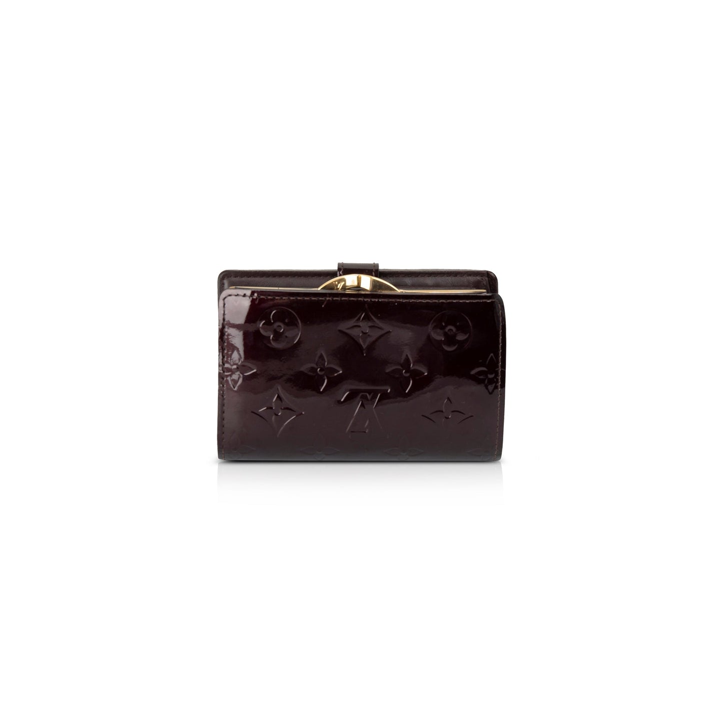 Louis Vuitton Monogram Vernis Patent Leather French Purse Wallet