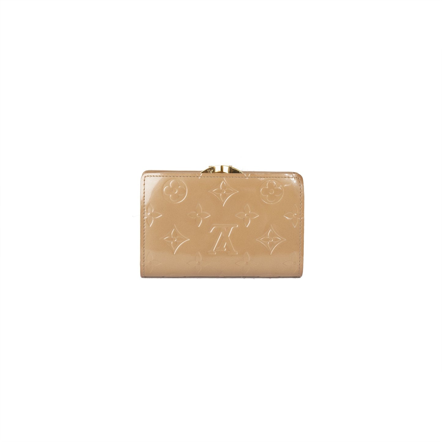 Louis Vuitton Monogram Vernis Patent Leather French Purse Wallet
