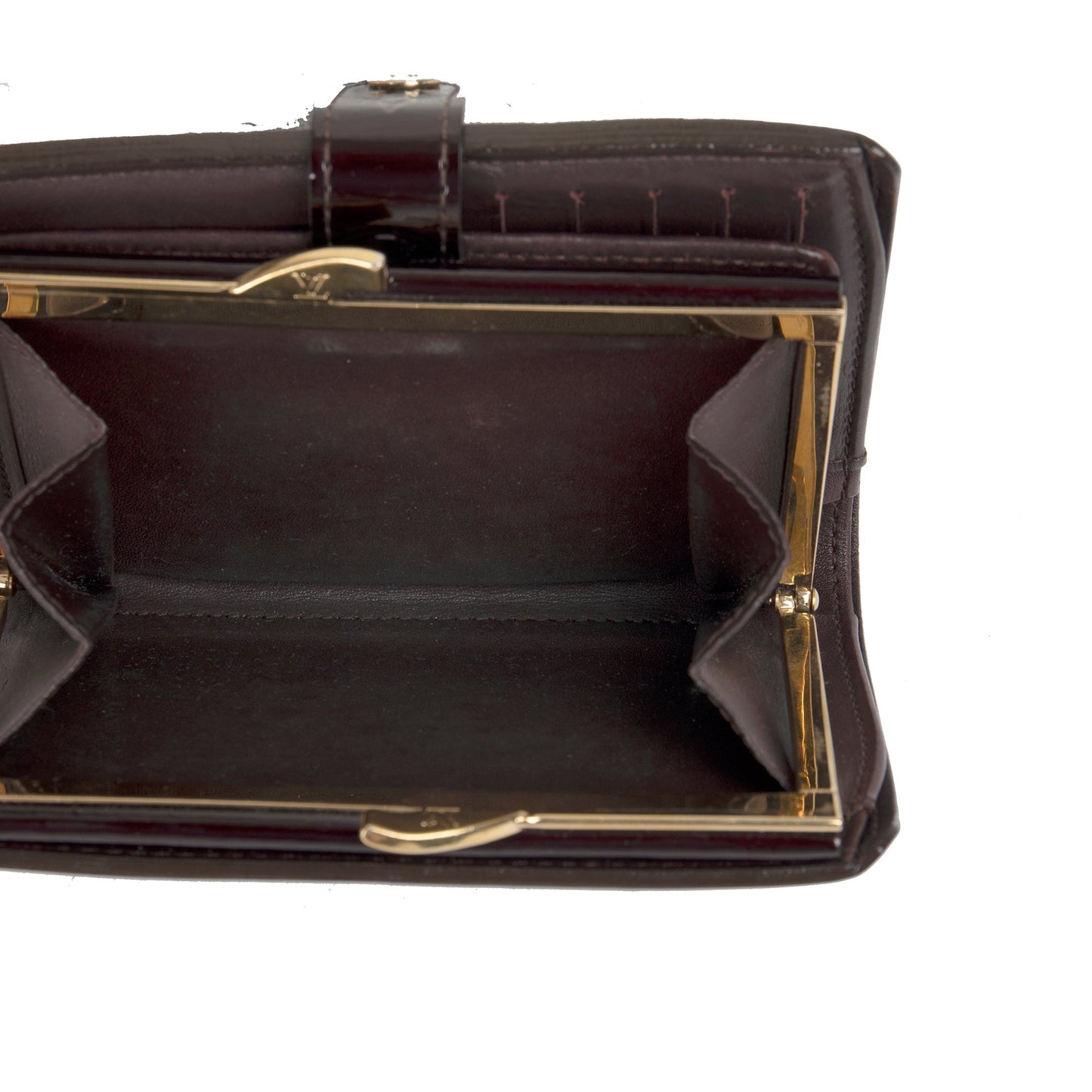Louis Vuitton Monogram Vernis Patent Leather French Purse Wallet