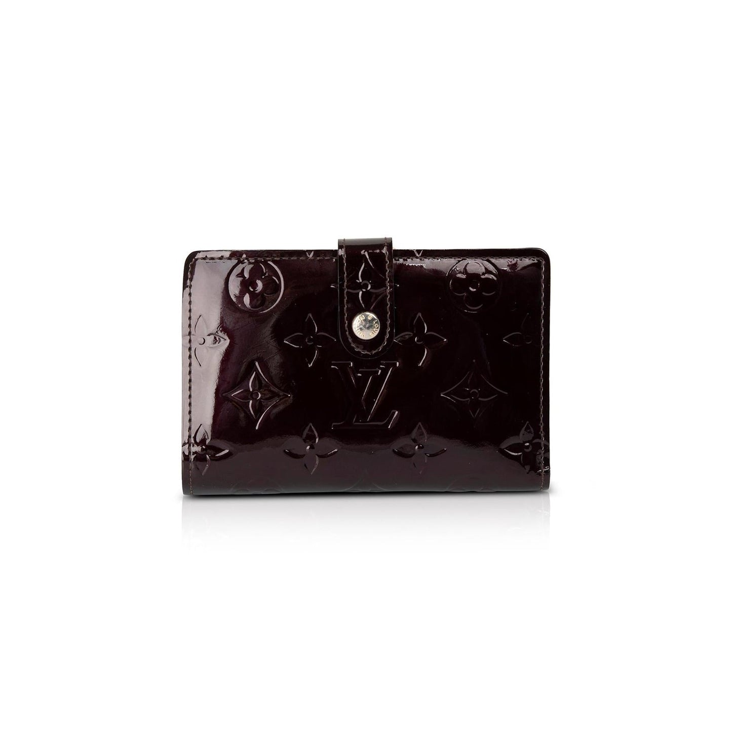 Louis Vuitton Monogram Vernis Patent Leather French Purse Wallet