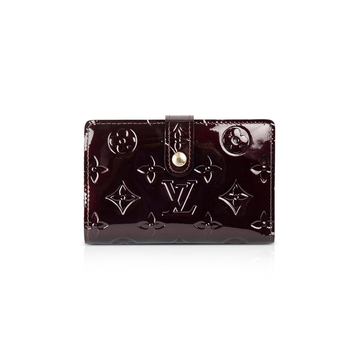 Louis Vuitton Monogram Vernis Patent Leather French Purse Wallet