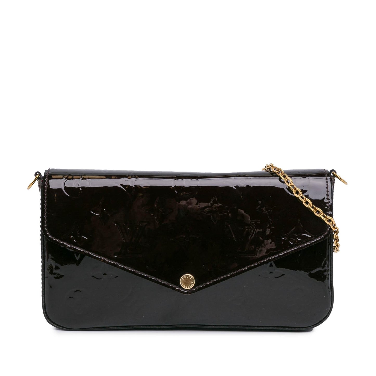 Louis Vuitton Monogram Vernis Pochette Felicie (SHG-qVIfWc)