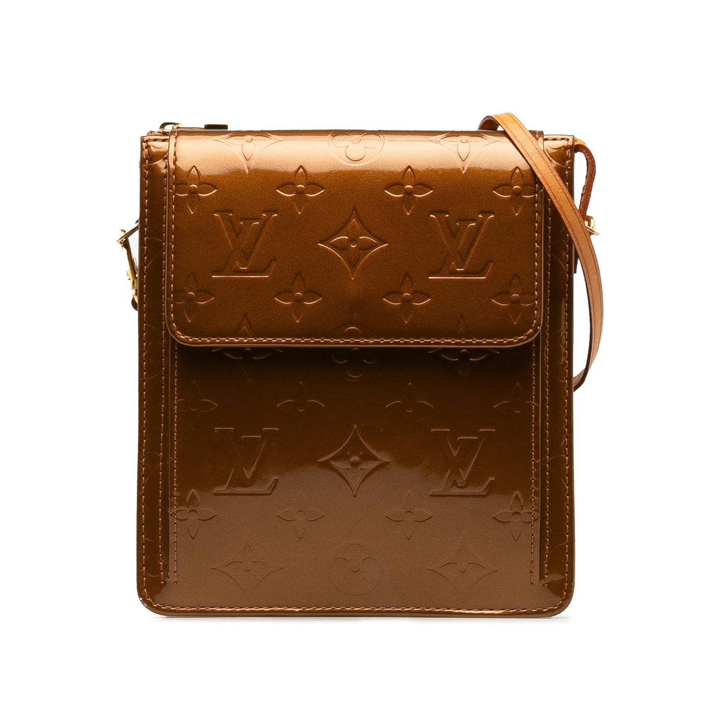 Louis Vuitton Monogram Vernis Pochette Mott (SHG-j3KnDR)