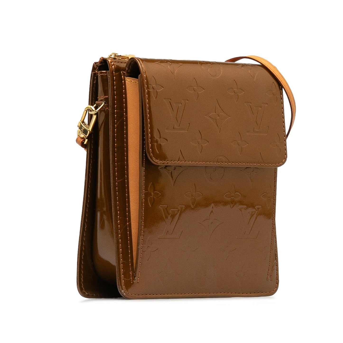 Louis Vuitton Monogram Vernis Pochette Mott (SHG-j3KnDR)