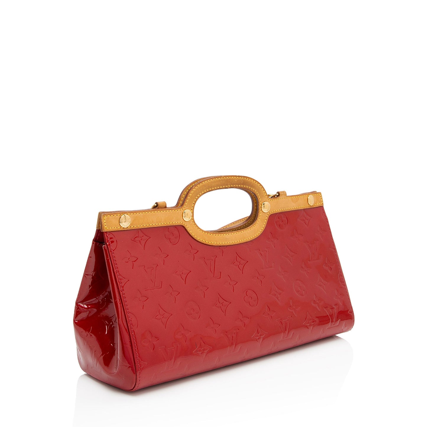 Louis Vuitton Monogram Vernis Roxbury Drive Clutch (SHF-pLf78E)