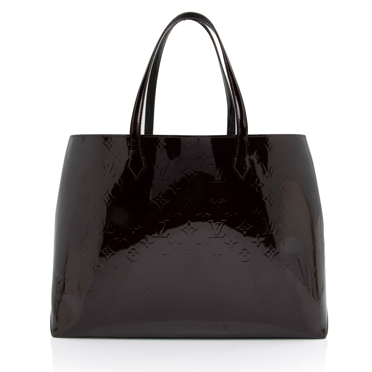 Louis Vuitton Monogram Vernis Wilshire GM Tote (SHF-CUjAND)