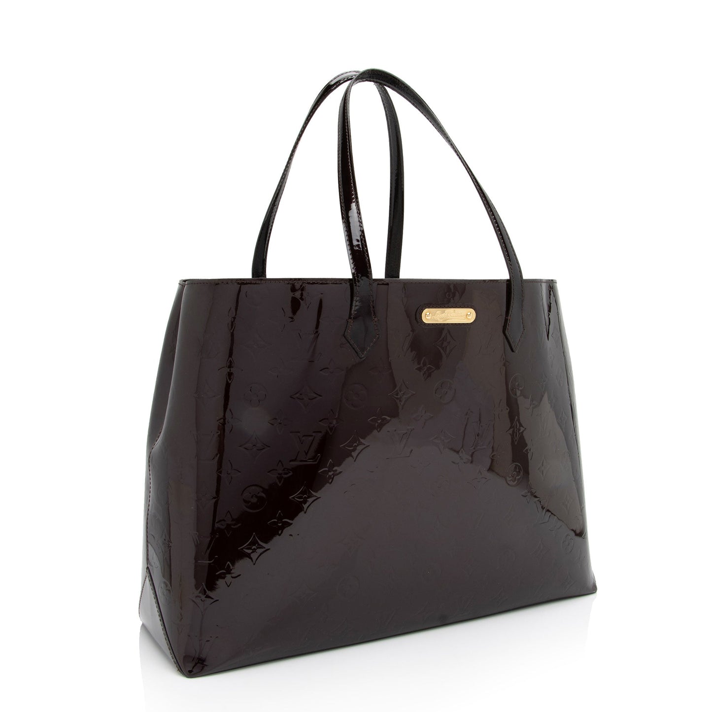 Louis Vuitton Monogram Vernis Wilshire GM Tote (SHF-CUjAND)