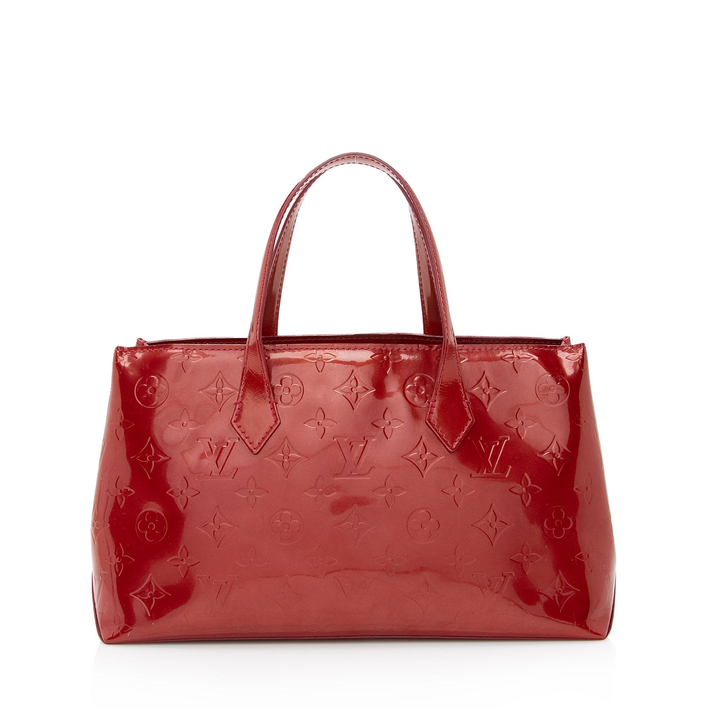 Louis Vuitton Monogram Vernis Wilshire PM Tote (SHF-22634)