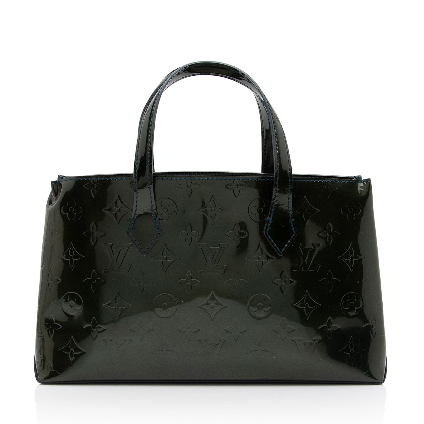Louis Vuitton Monogram Vernis Wilshire PM Tote (SHF-ZcOAu3)