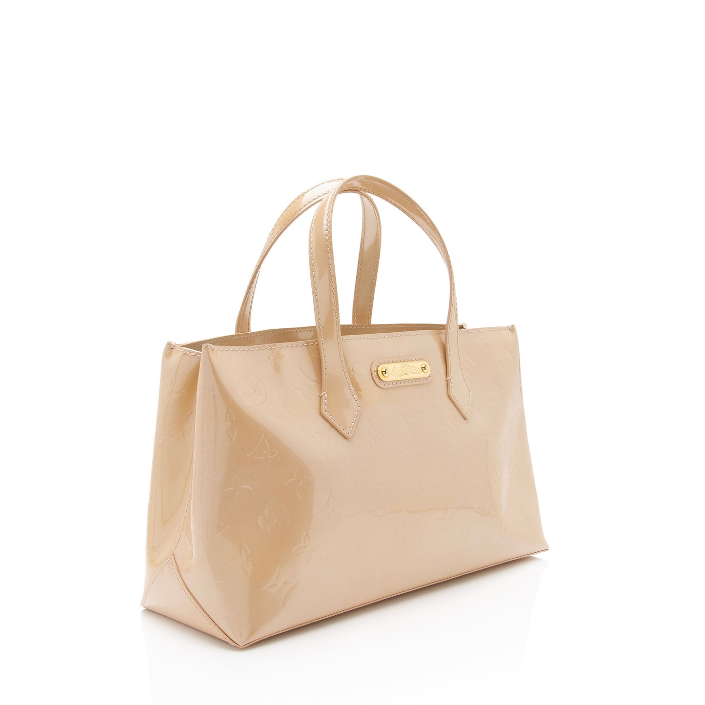 Louis Vuitton Monogram Vernis Wilshire PM Tote (SHF-LIDh3x)