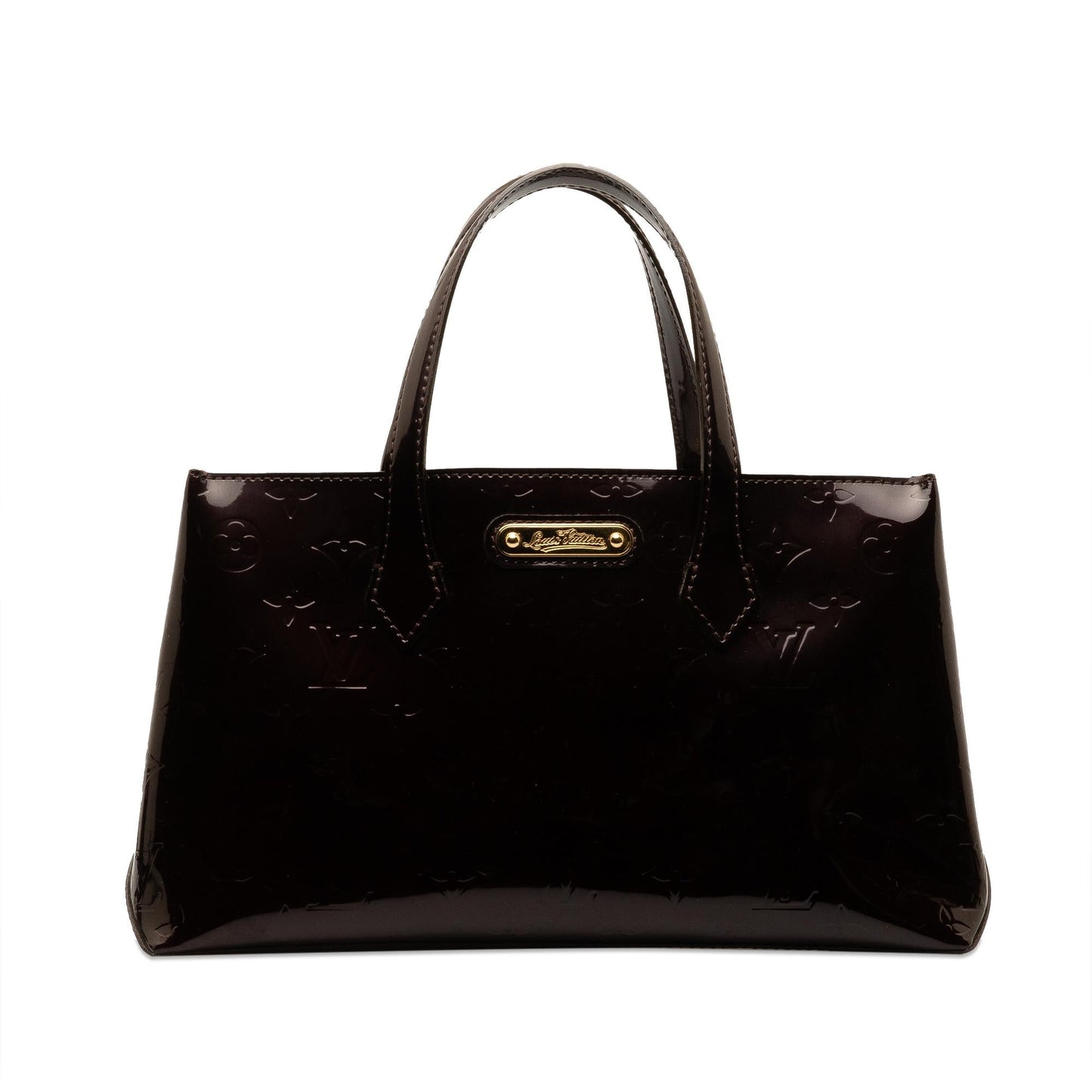 Louis Vuitton Monogram Vernis Wilshire PM (SHG-oit8gc)