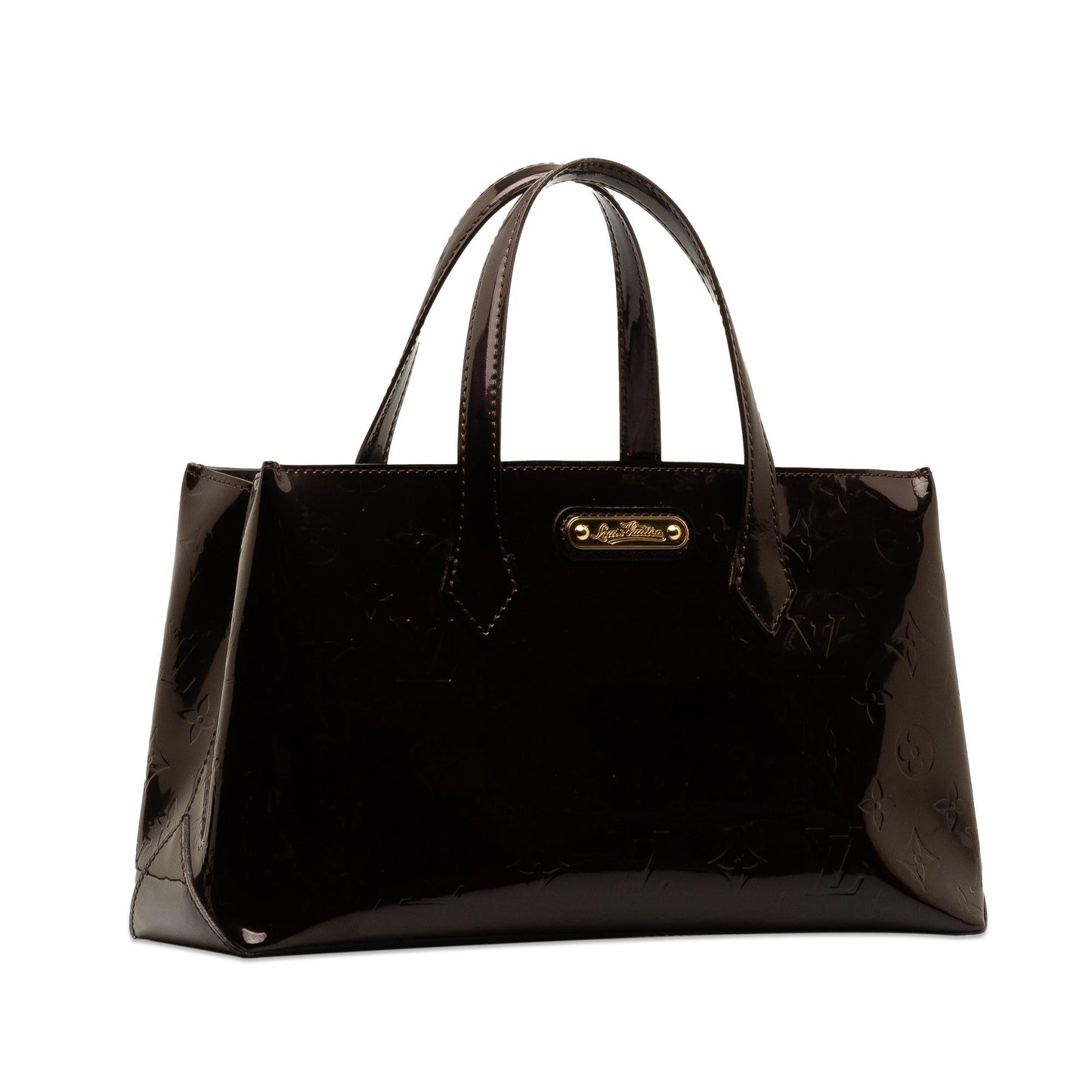 Louis Vuitton Monogram Vernis Wilshire PM (SHG-oit8gc)