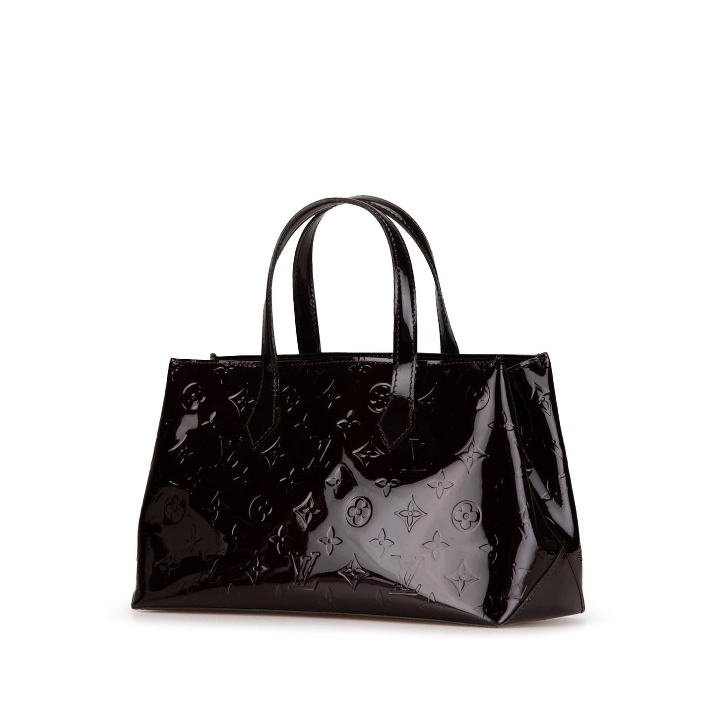 Louis Vuitton Monogram Vernis Wilshire PM (SHG-kvsdqR)