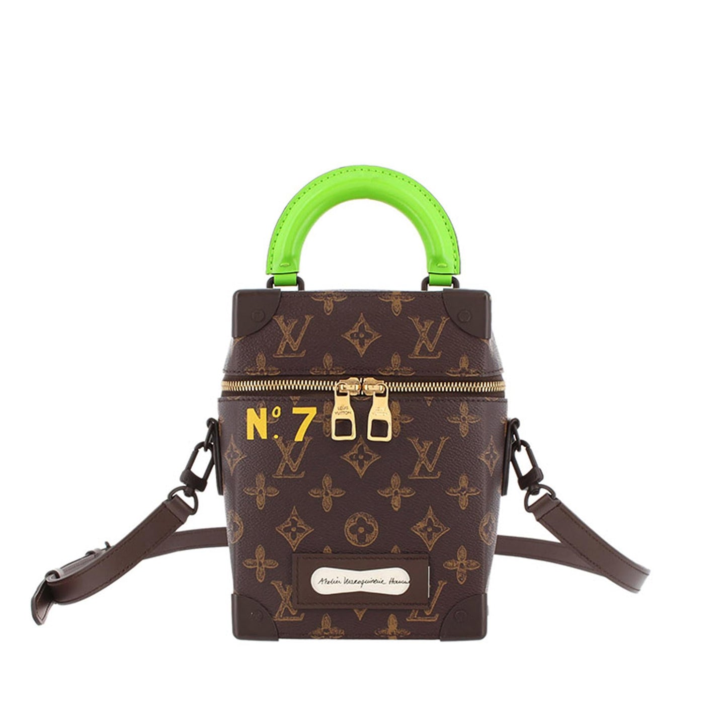 Louis Vuitton Monogram Vertical Box Trunk (SHG-aKatHl)