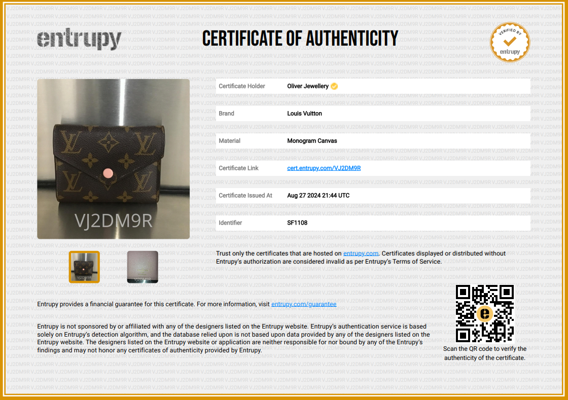 Louis Vuitton Monogram Victorine Wallet