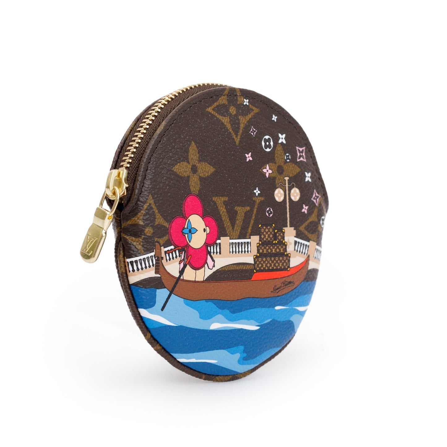 Louis Vuitton Monogram Vivienne Animation Round Coin Purse