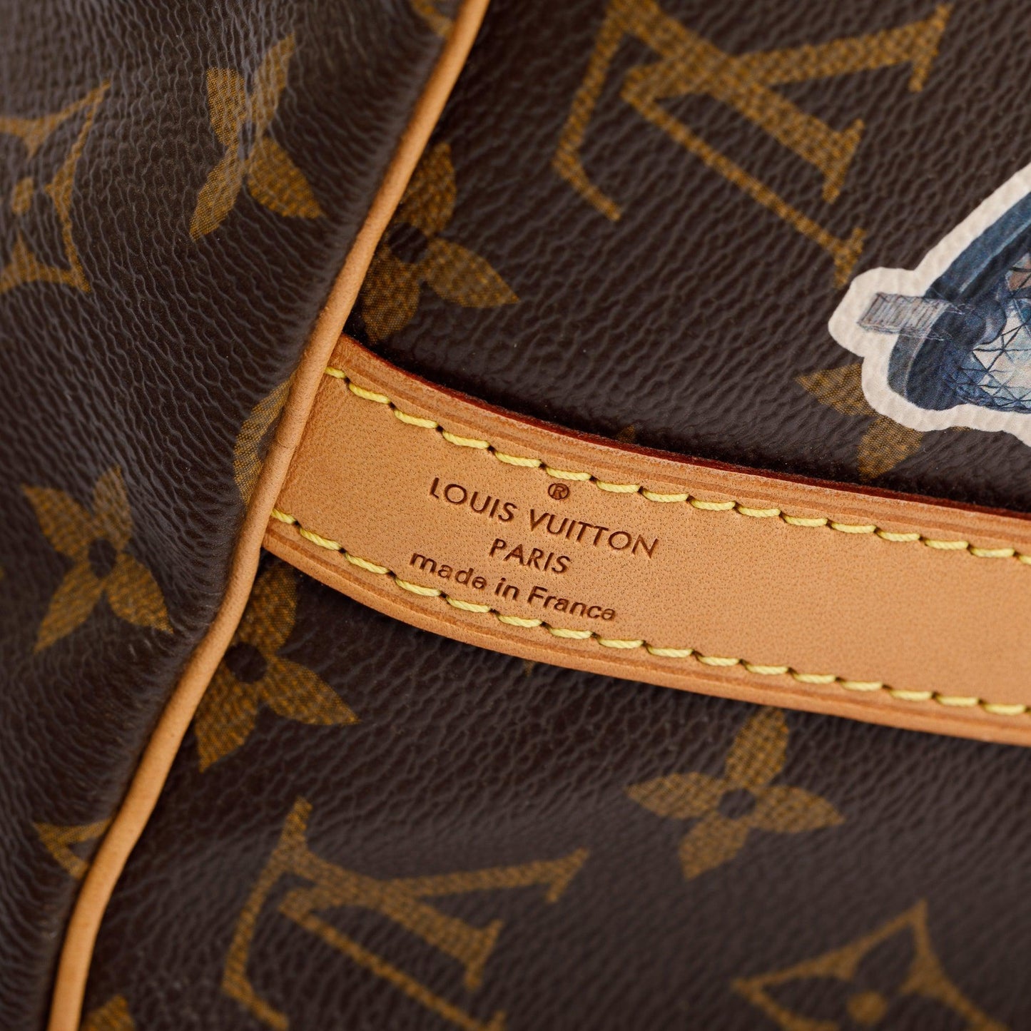 Louis Vuitton Monogram World Tour Speedy Bandouliere 30