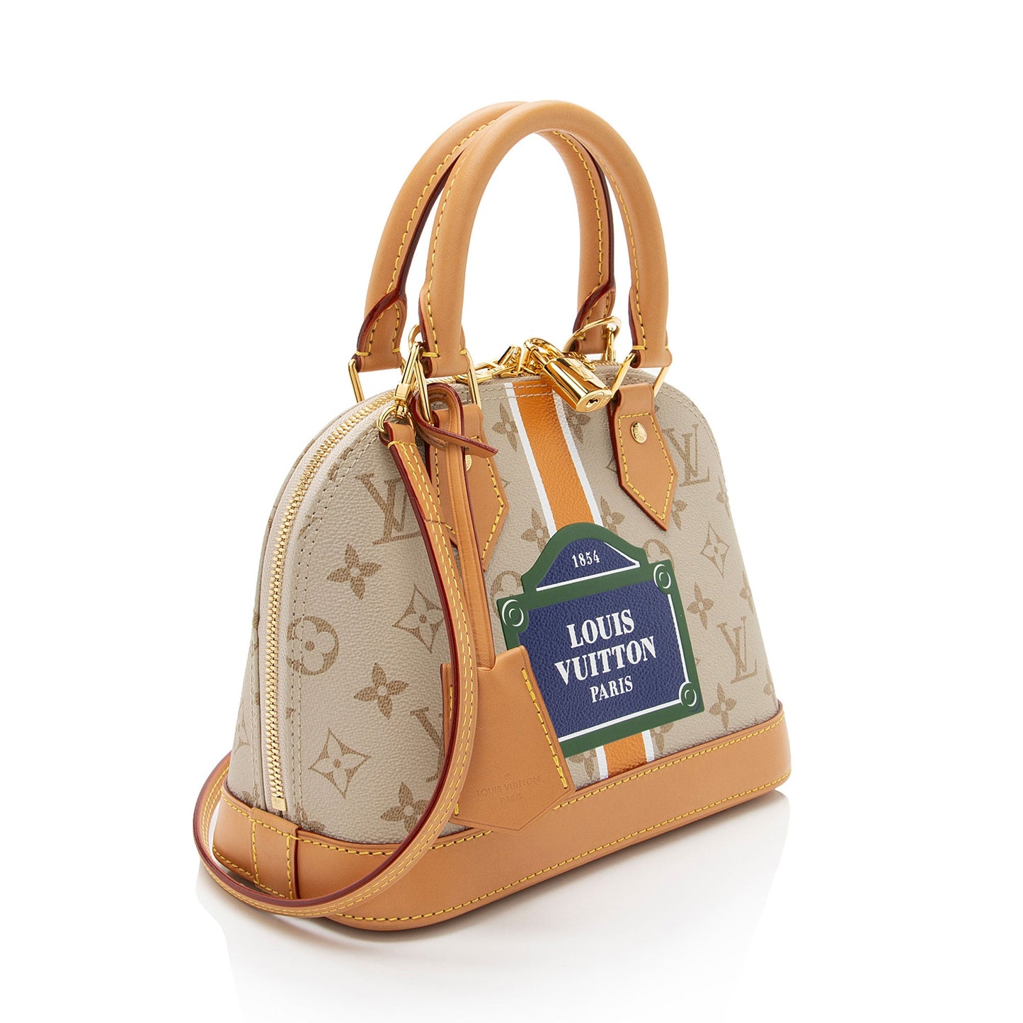 Louis Vuitton Monopaname Canvas Alma BB Satchel