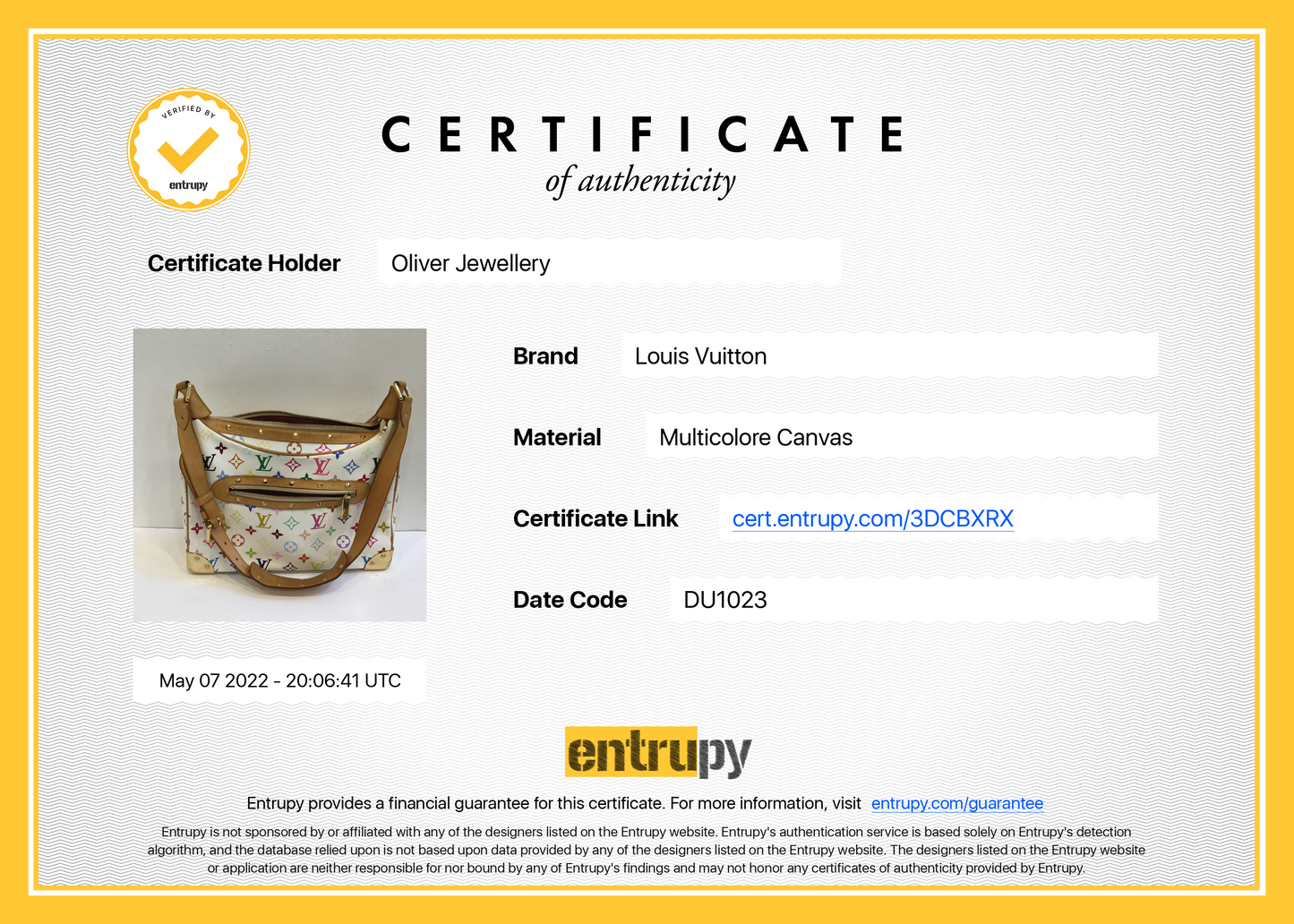 Louis Vuitton Multicolore Boulogne Bag