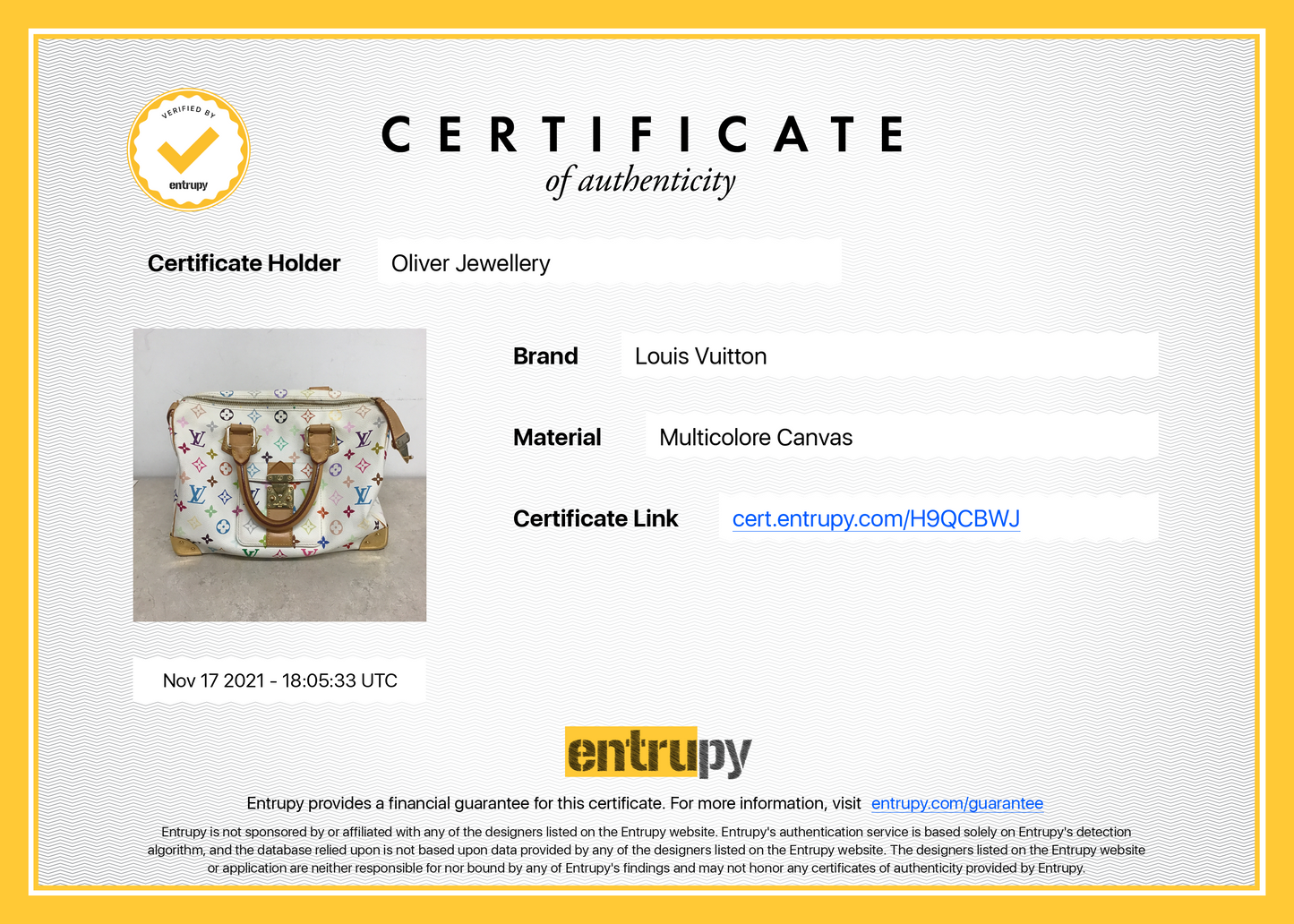 Louis Vuitton Multicolore Speedy 30