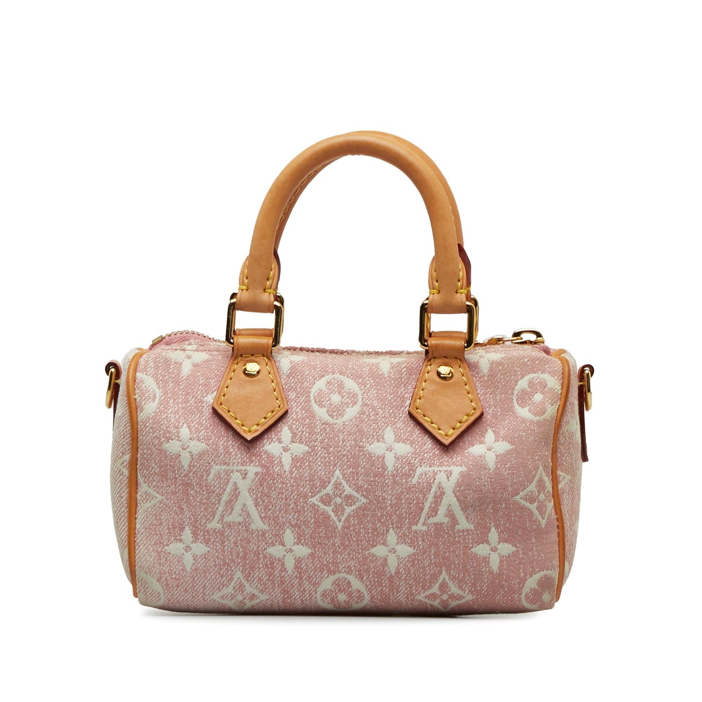 Louis Vuitton Nano Rose Denim Speedy (SHG-2HiVV1)
