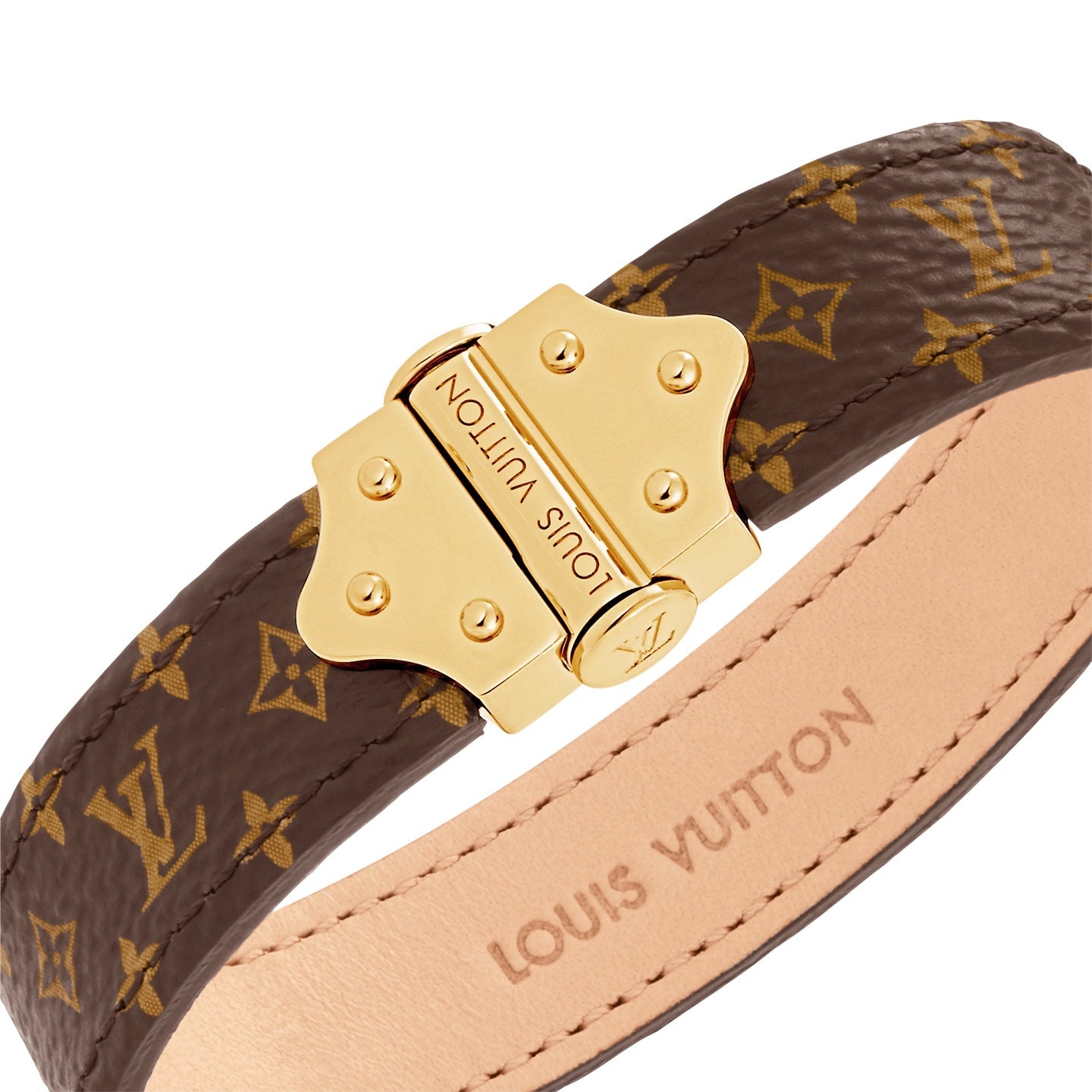 LOUIS VUITTON SPIRIT NANO MONOGRAM BRACELET