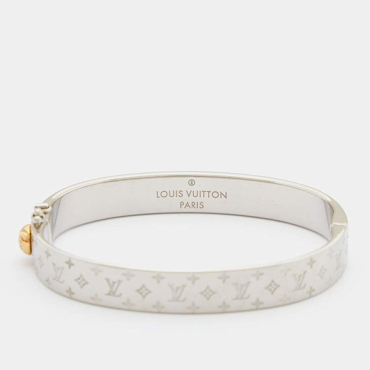 LOUIS VUITTON NANOGRAM CUFF BRACELET