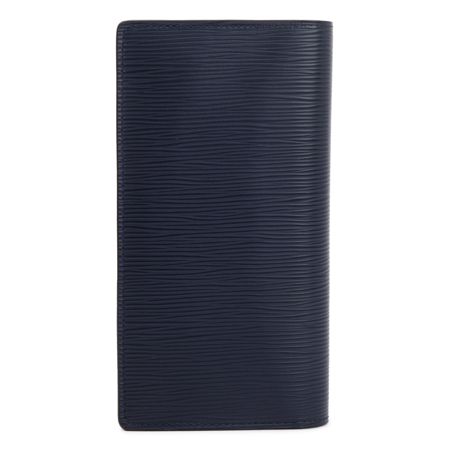 Louis Vuitton Navy Epi Leather Brazza Wallet