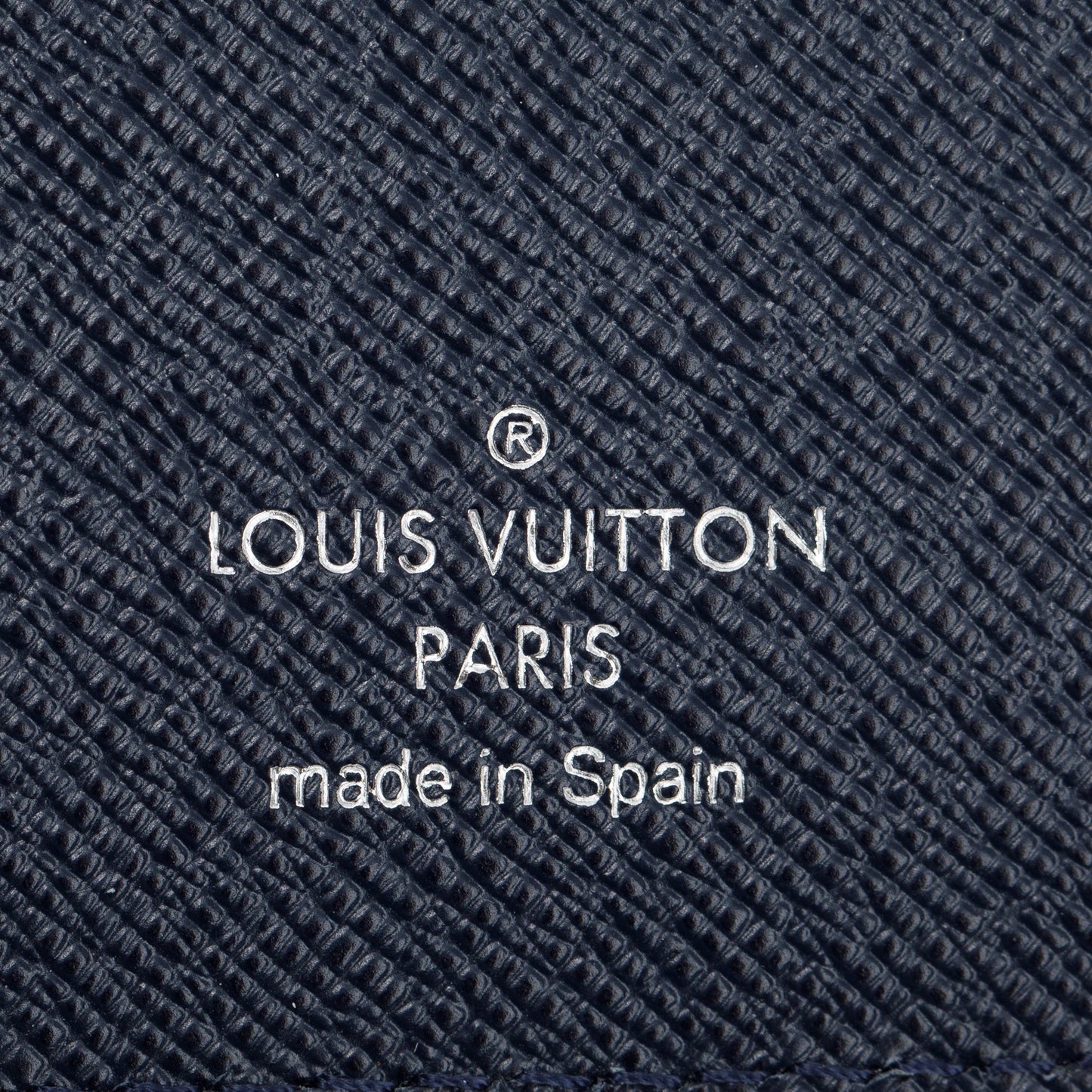 Louis Vuitton Navy Epi Leather Brazza Wallet