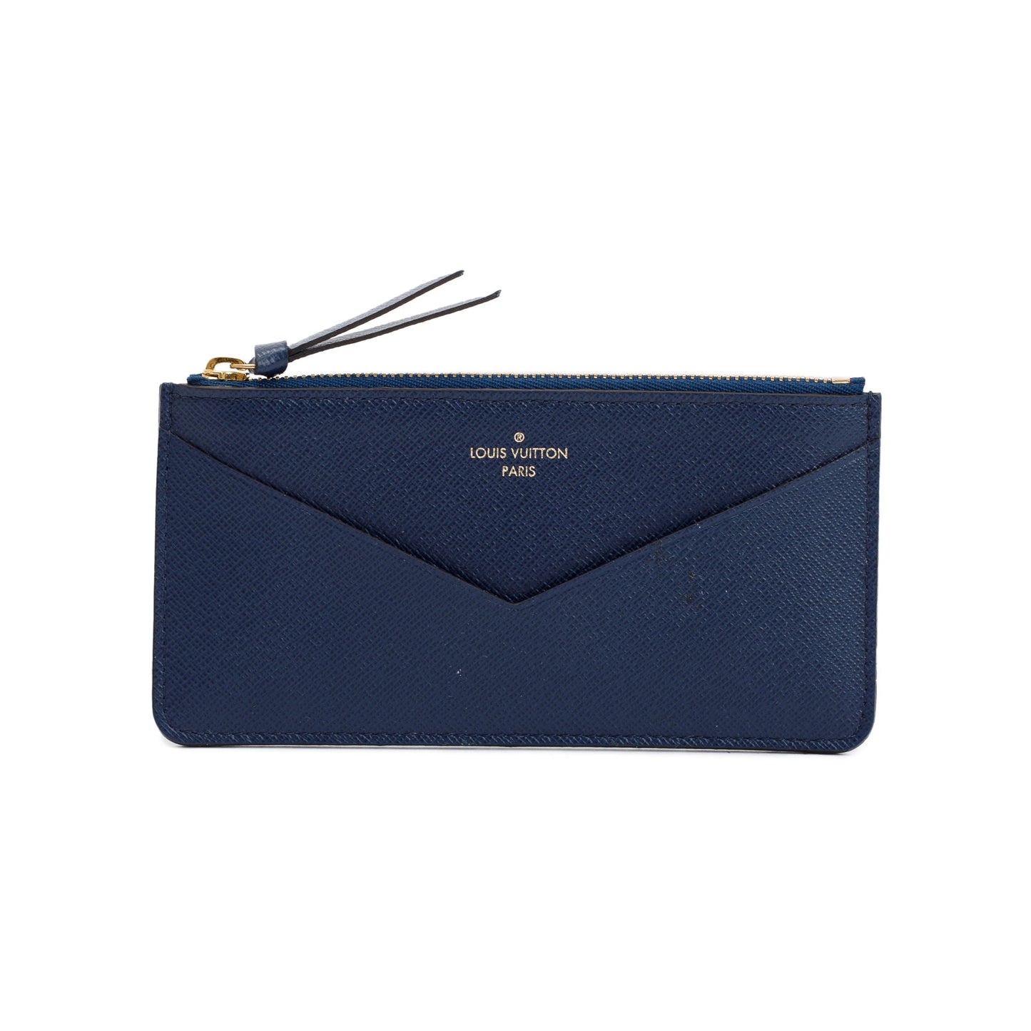 Louis Vuitton Navy Taiga Leather Jeanne Wallet Insert