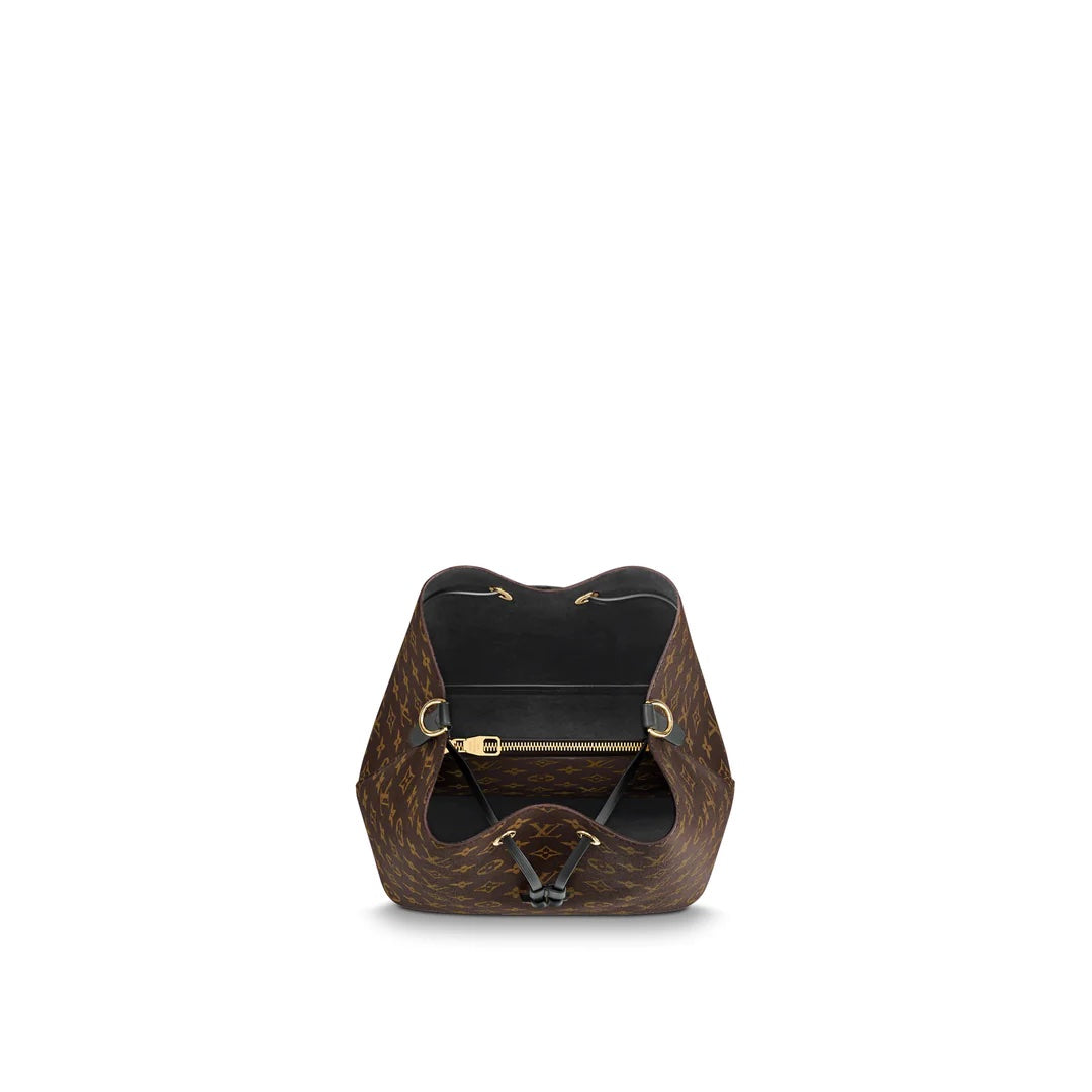 LOUIS VUITTON MONOGRAM NÃONOÃ MM BAG BLACK