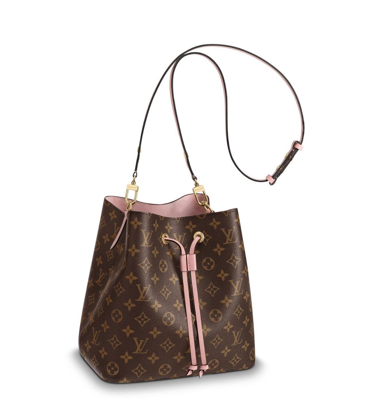 LOUIS VUITTON NÃONOÃ MONOGRAM BAG ROSE POUDRE