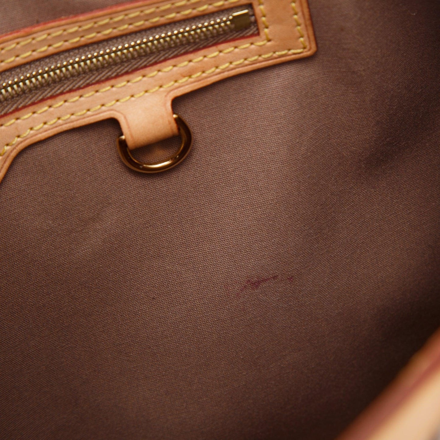 Louis Vuitton Neutral Monogram Vernis Brea MM