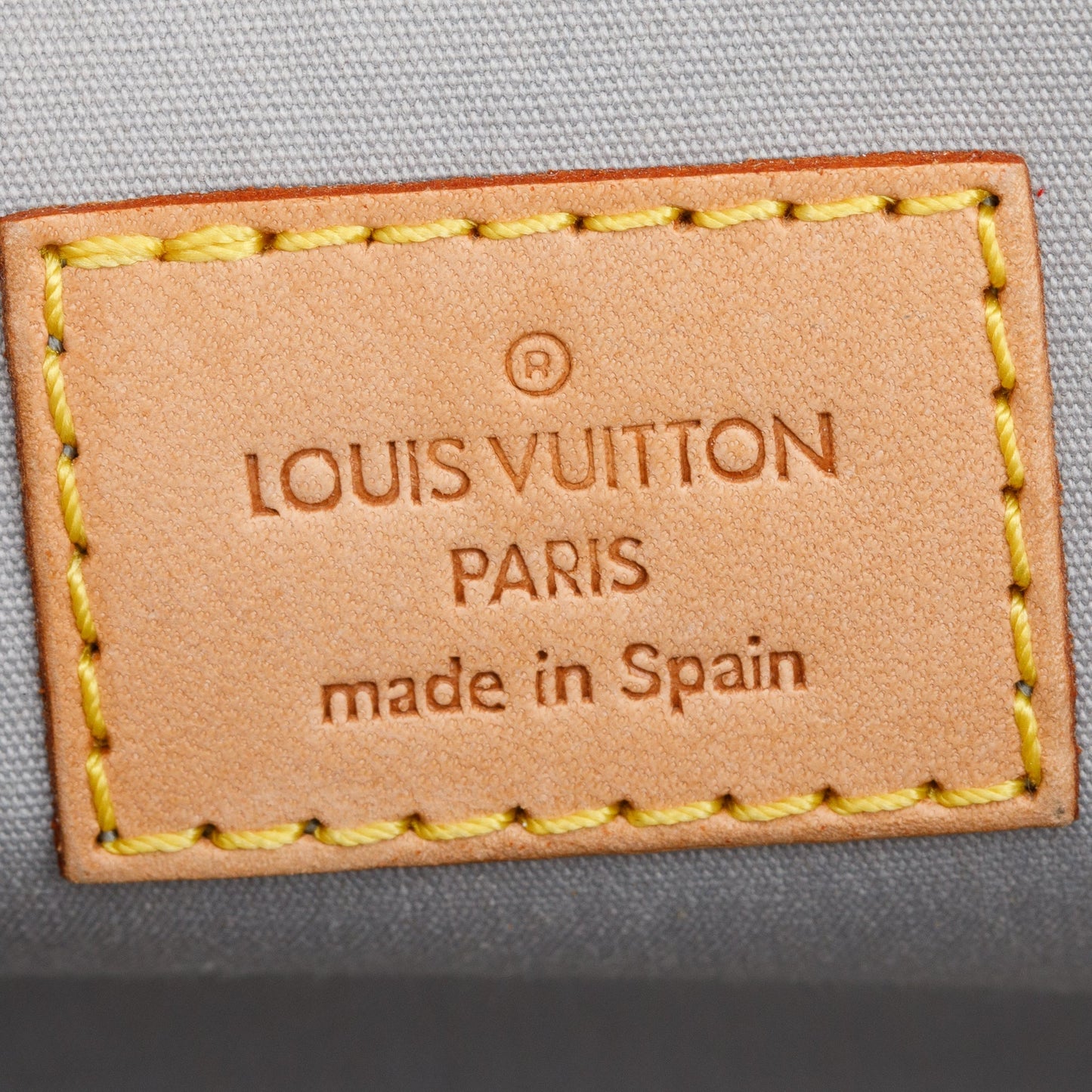 Louis Vuitton Neutral Monogram Vernis Roxbury