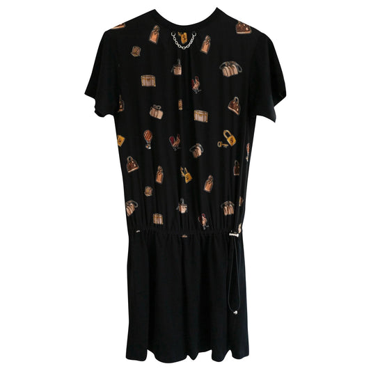 LOUIS VUITTON OBJECTS PRINT MINI DRESS