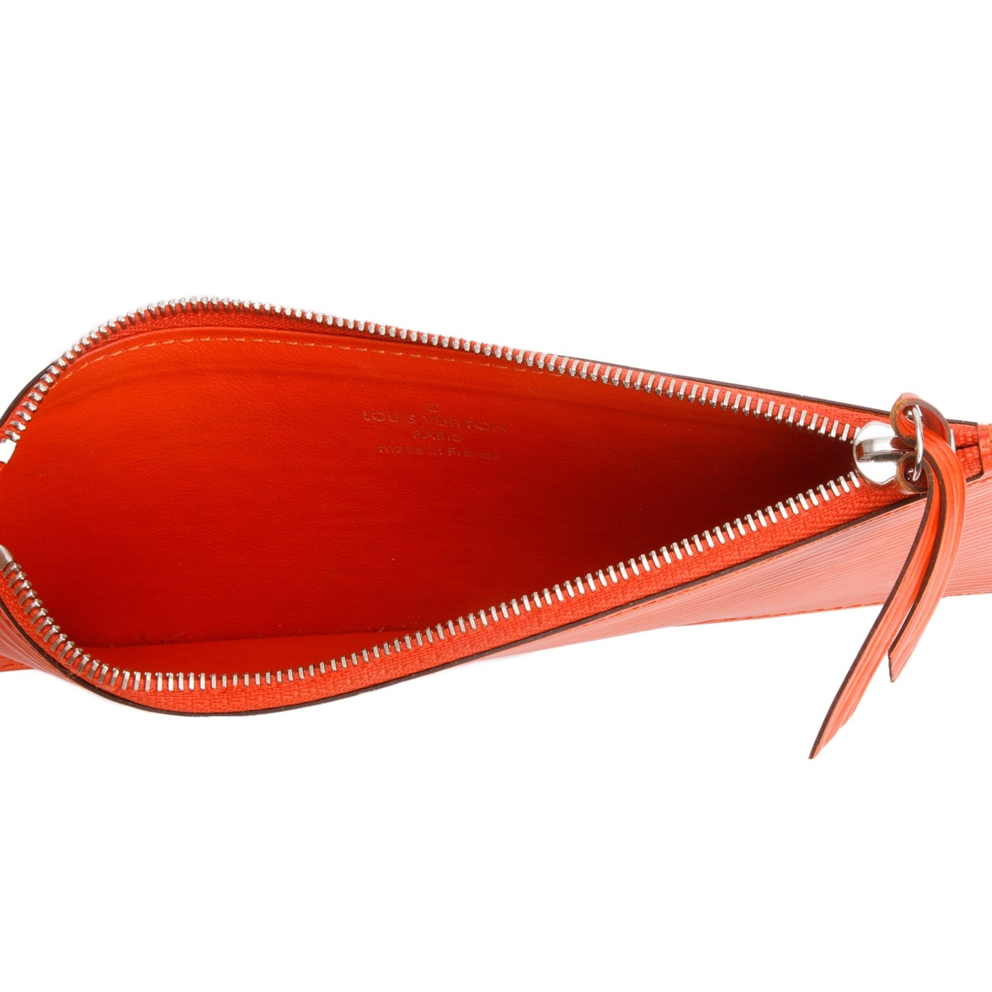 Louis Vuitton Orange Epi Leather Josephine Wallet