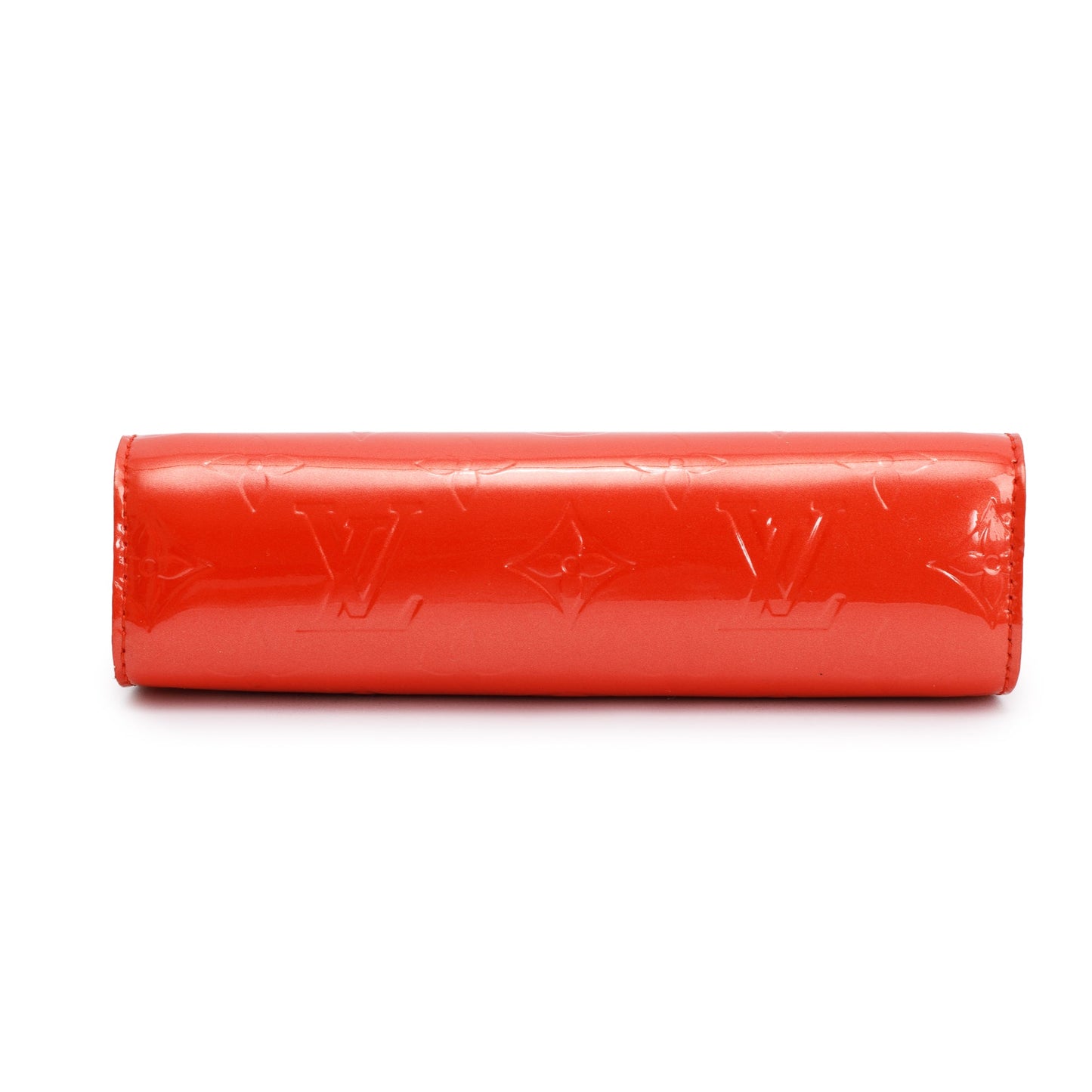 Louis Vuitton Orange Monogram Vernis Leather Trousse Cosmetic Pouch