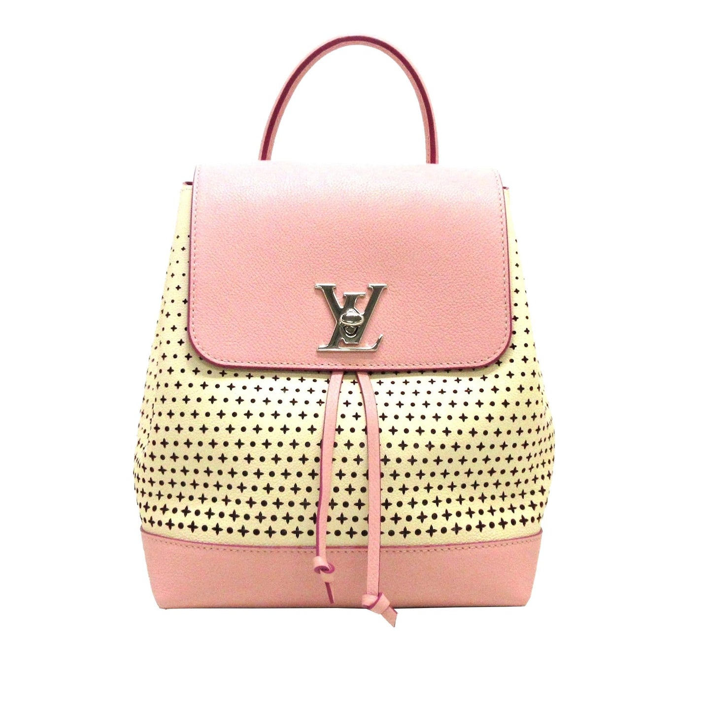 Louis Vuitton Perforated Lockme Backpack (SHG-XHSrvG)