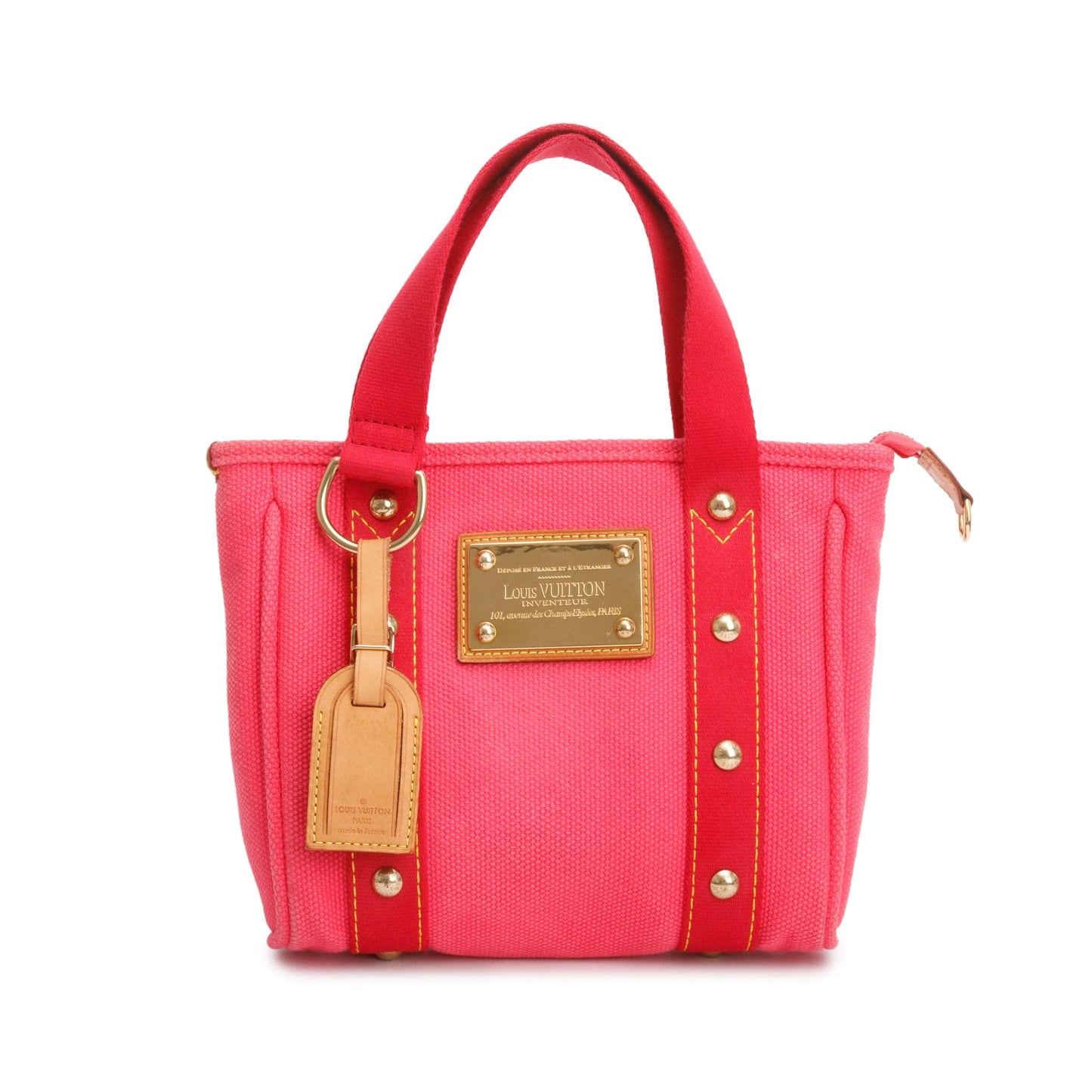 Louis Vuitton Pink Antigua Cabas PM