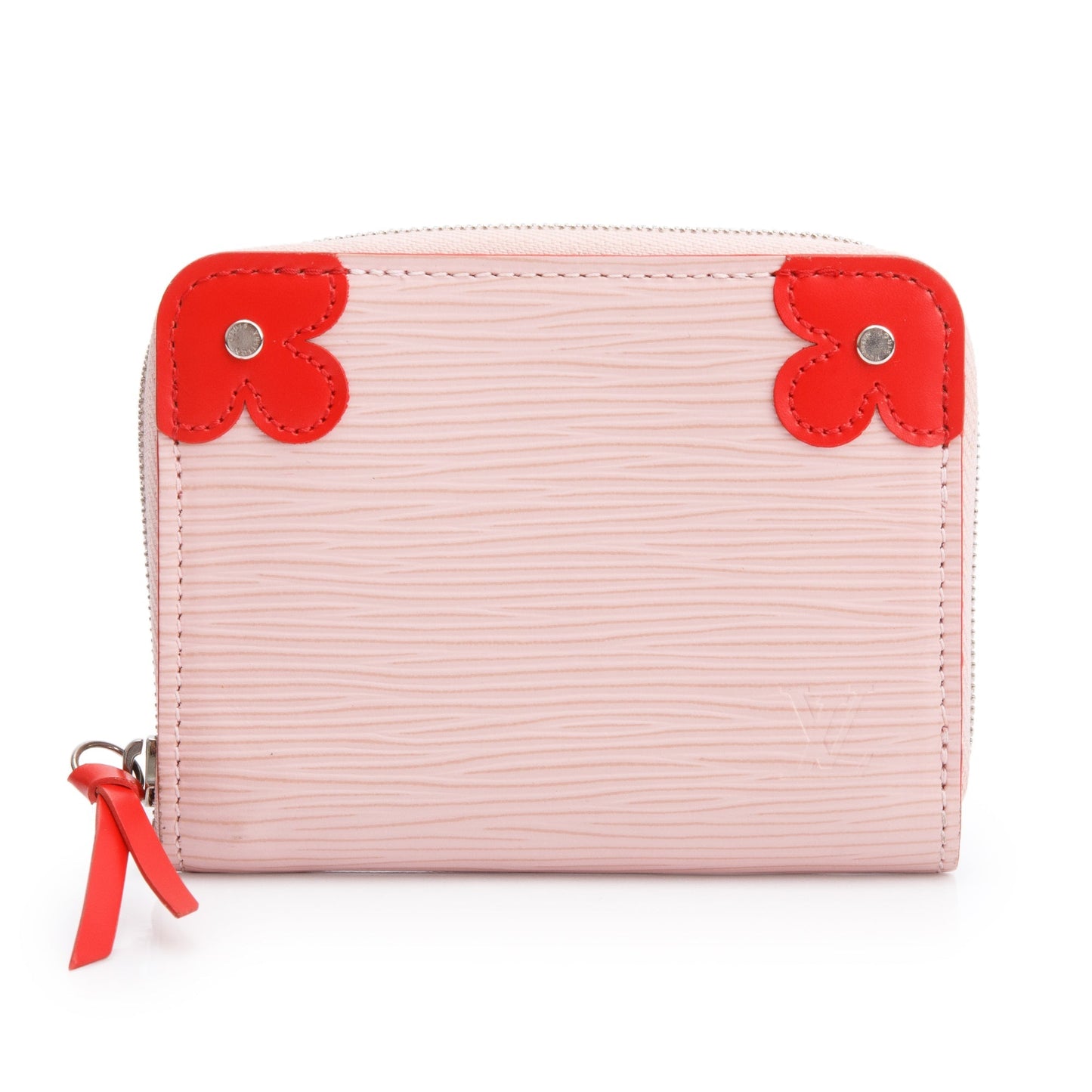 Louis Vuitton Pink Epi Leather Blooming Corners Zippy Coin Purse