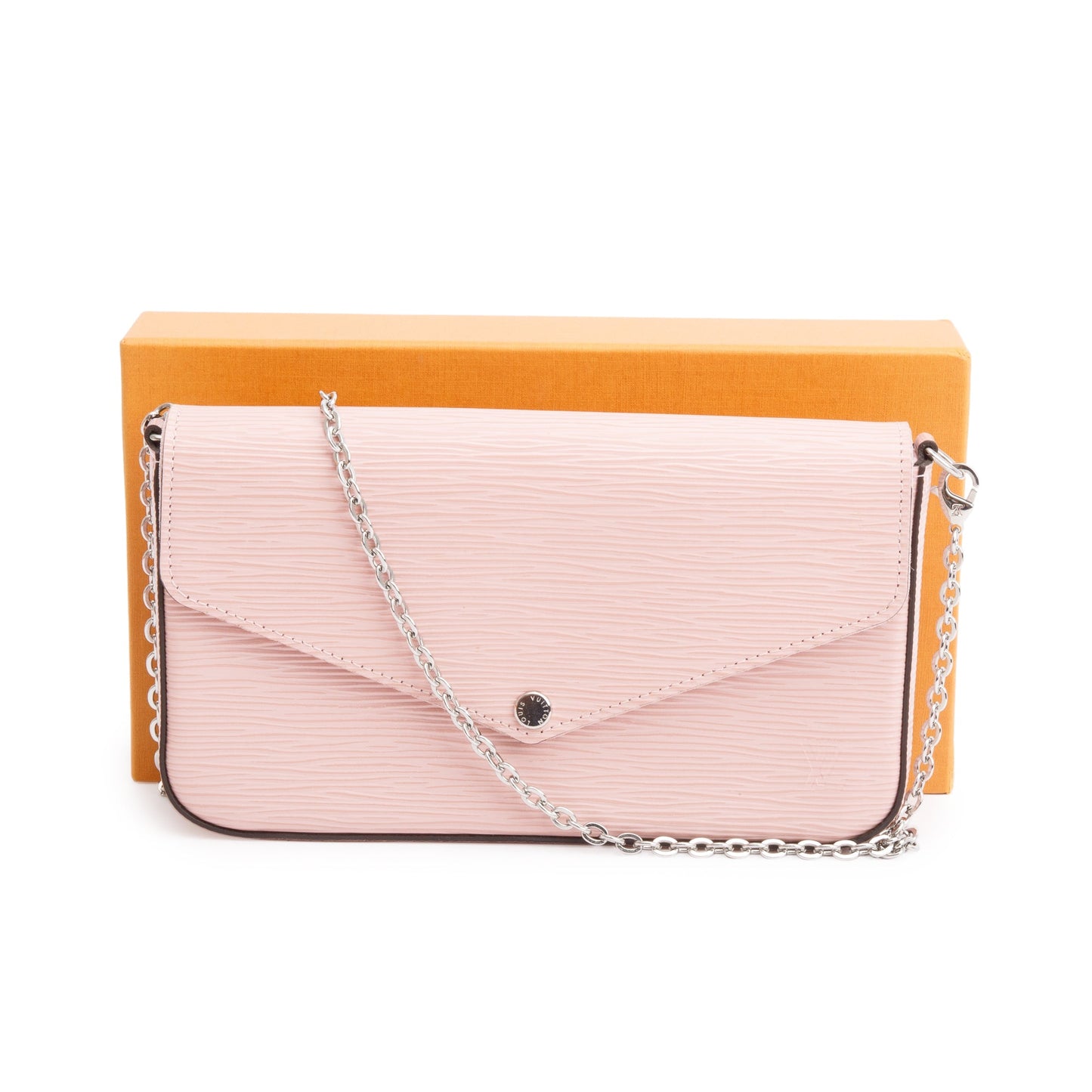 Louis Vuitton Pink Epi Leather Felicie Pochette Bag