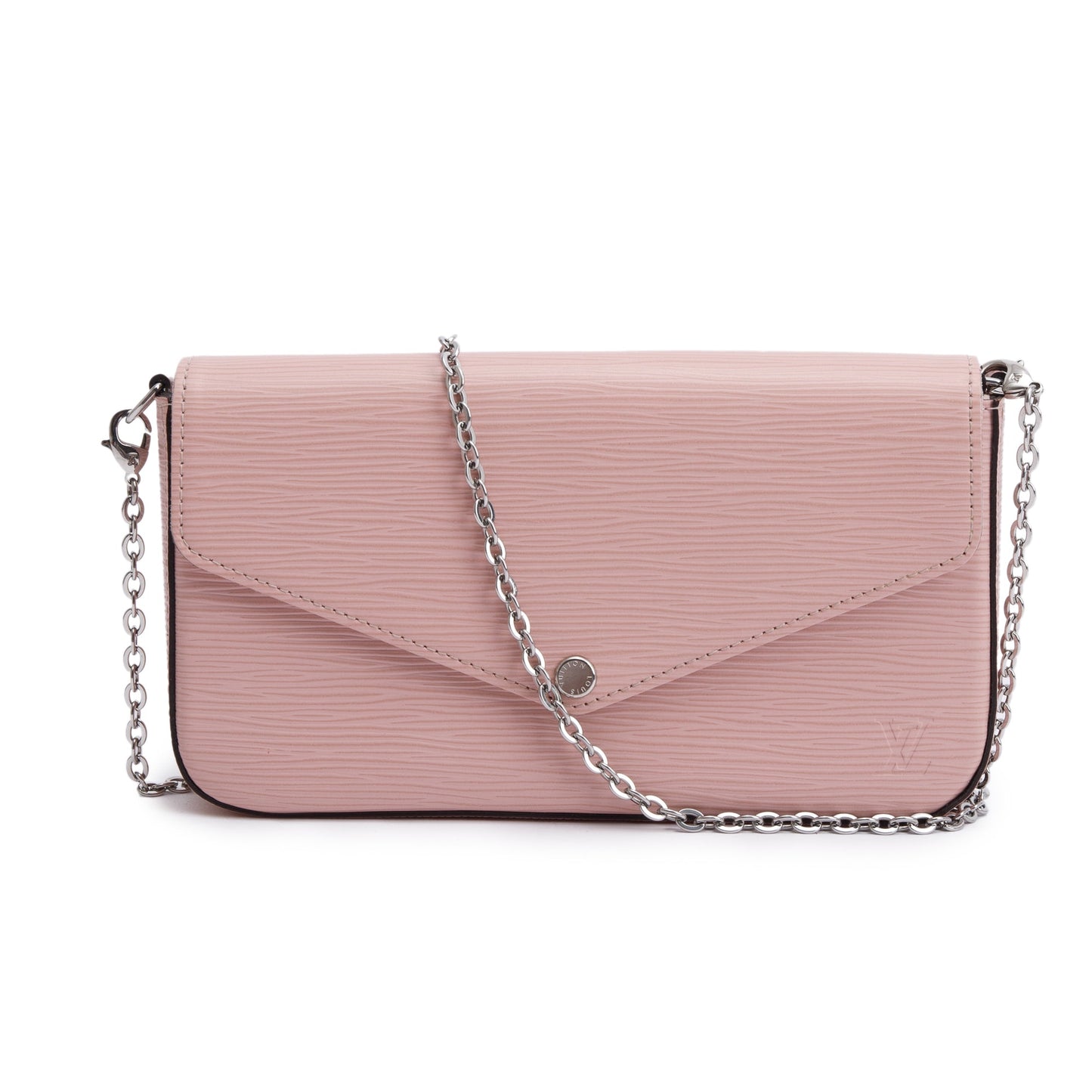 Louis Vuitton Pink Epi Leather Felicie Pochette Bag