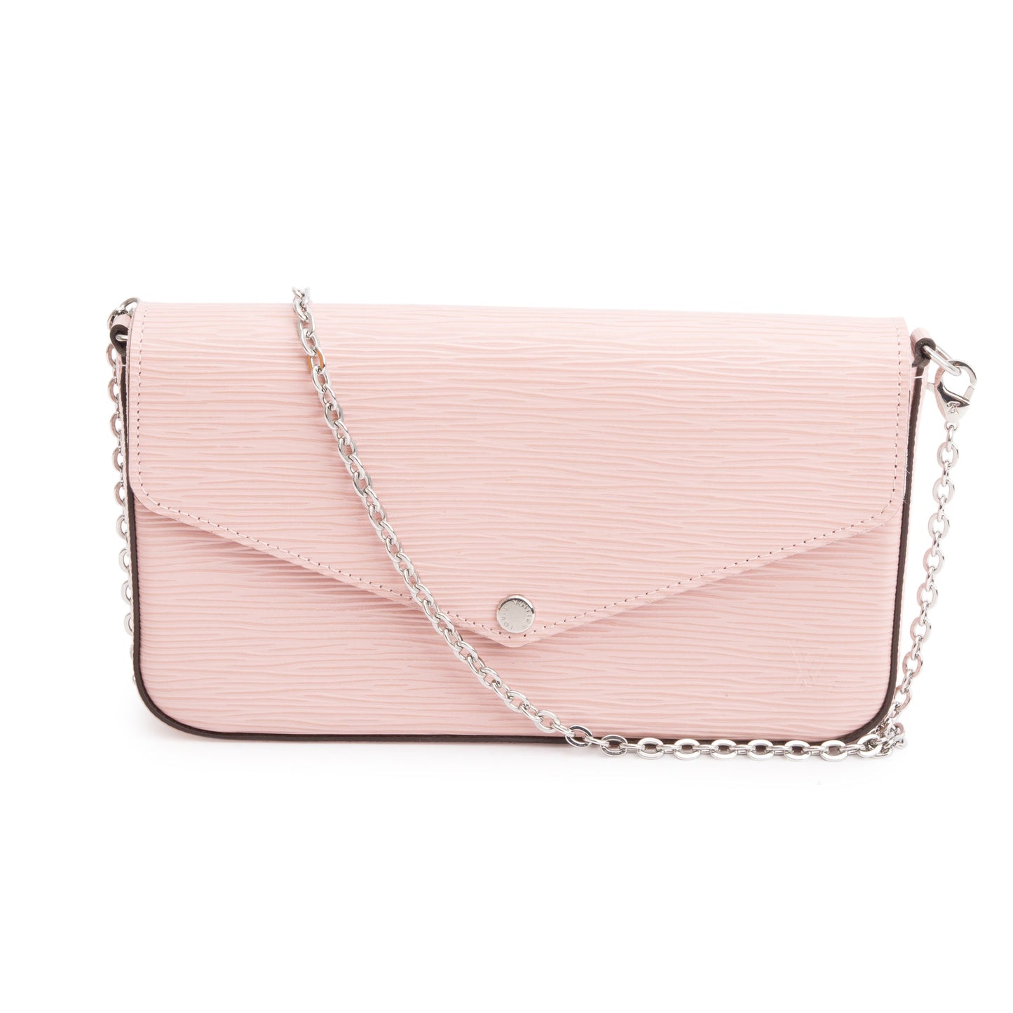 Louis Vuitton Pink Epi Leather Felicie Pochette Bag