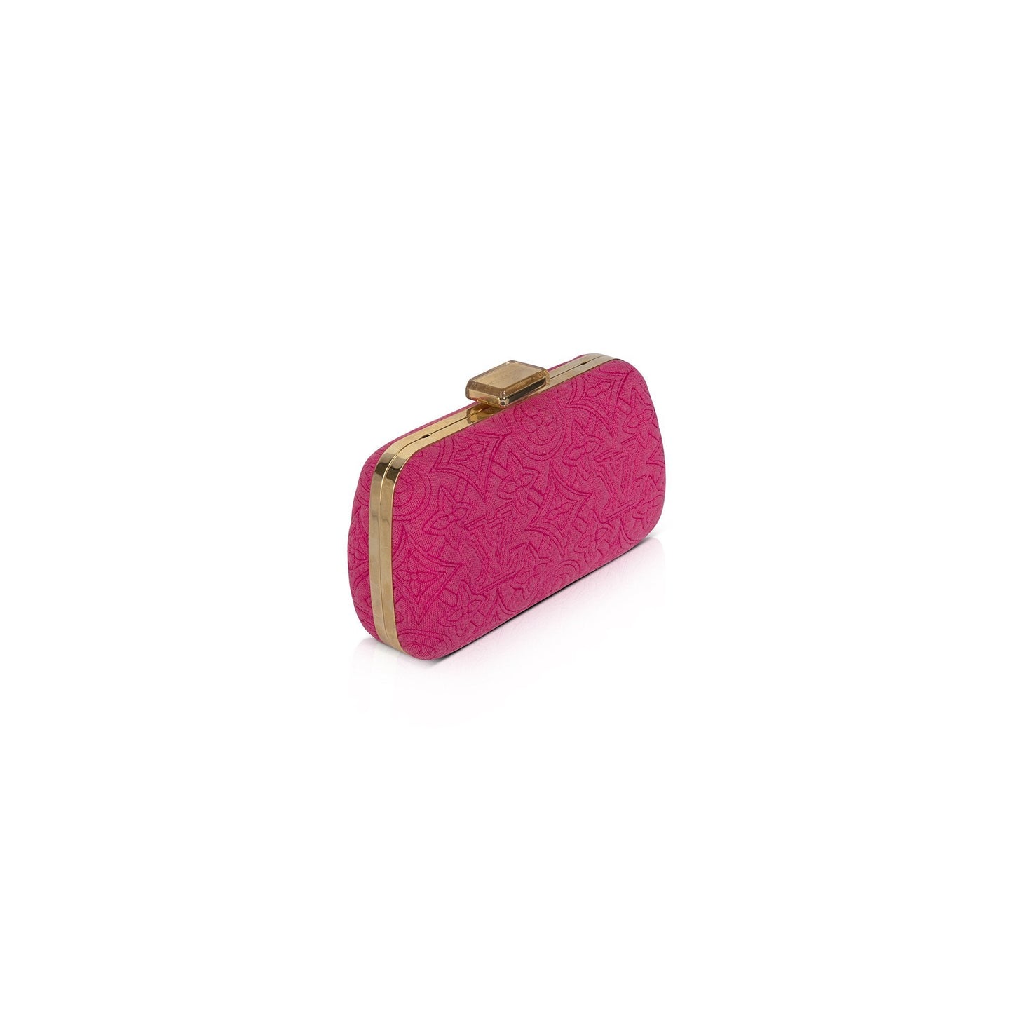 Louis Vuitton Pink Jersey Motard Minaudiere