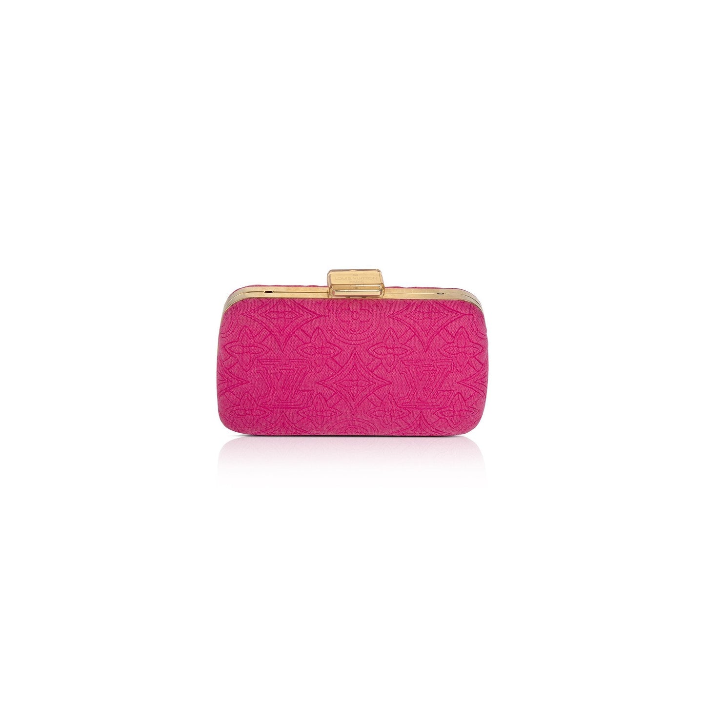 Louis Vuitton Pink Jersey Motard Minaudiere