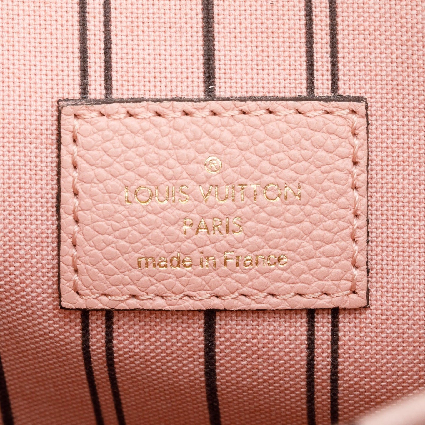 Louis Vuitton Pink Monogram Empreinte Leather Pochette Metis