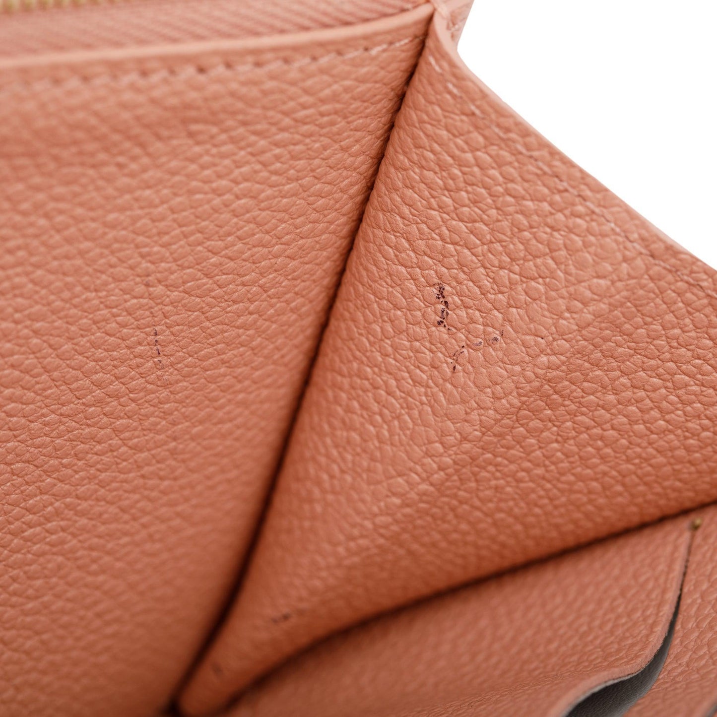 Louis Vuitton Pink Monogram Giant Bicolor Empreint Leather Zippy Wallet