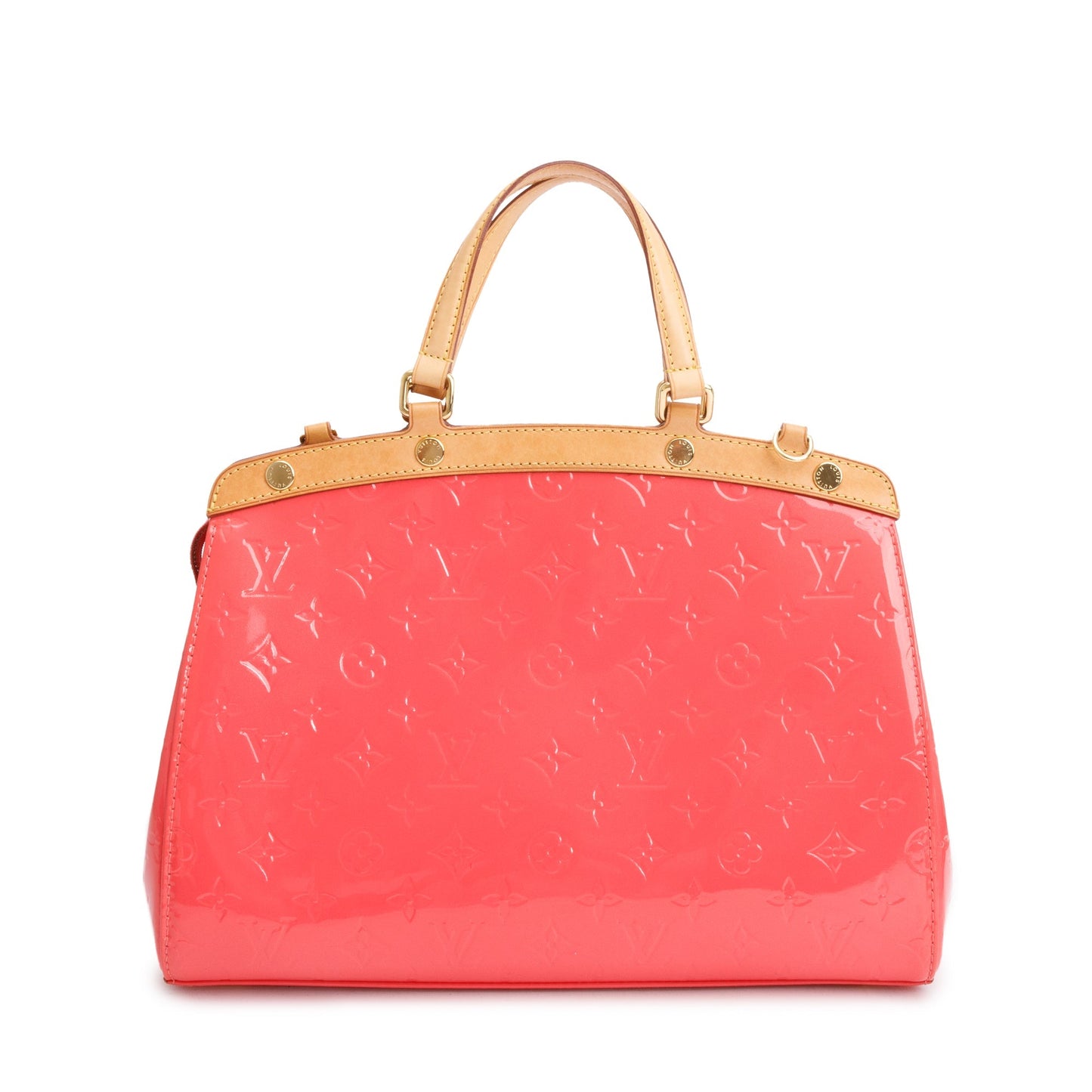 Louis Vuitton Pink Monogram Vernis Brea MM